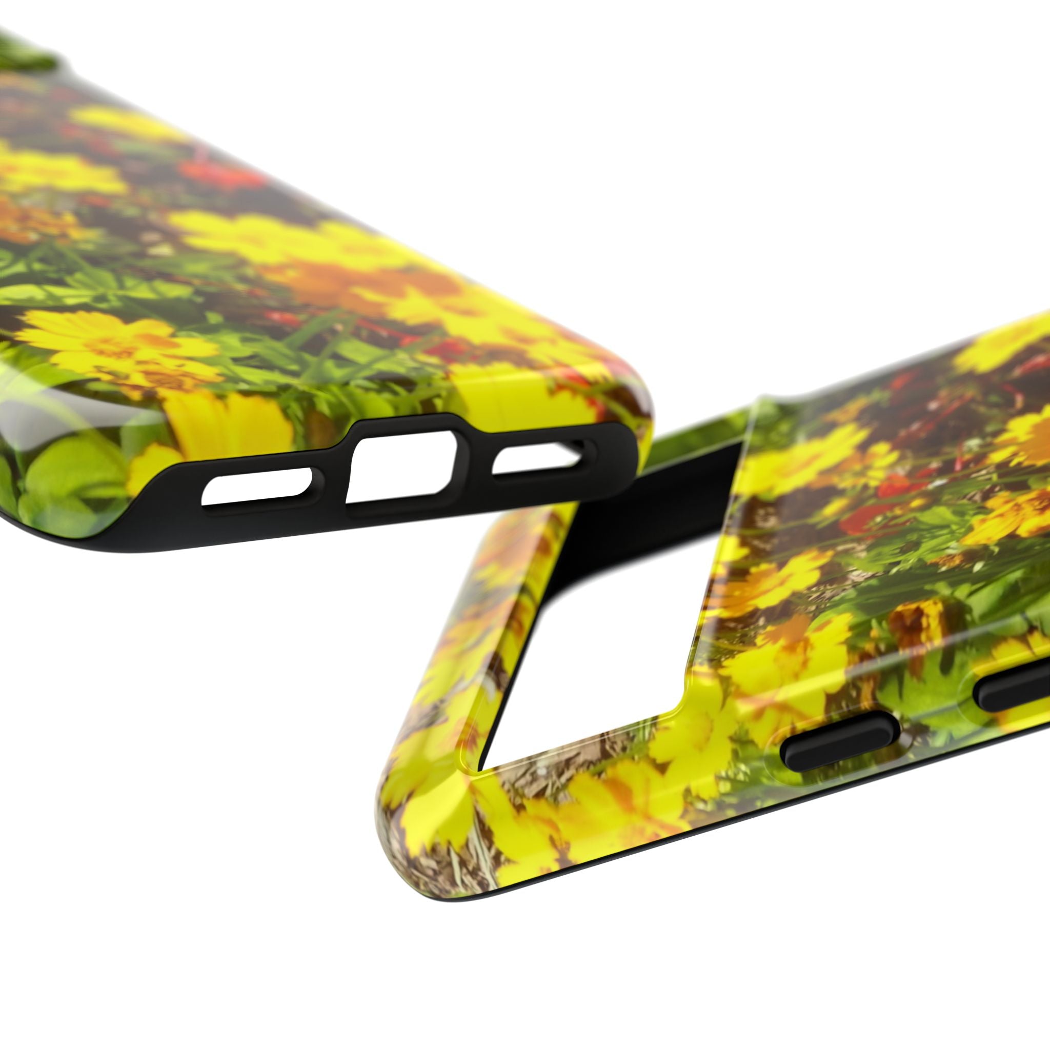 Floral Phone Case - Tough Cases with Vibrant Yellow Flowers, Protective Floral Cover, Spring Decor, Gift Idea for Nature Lovers, [...]