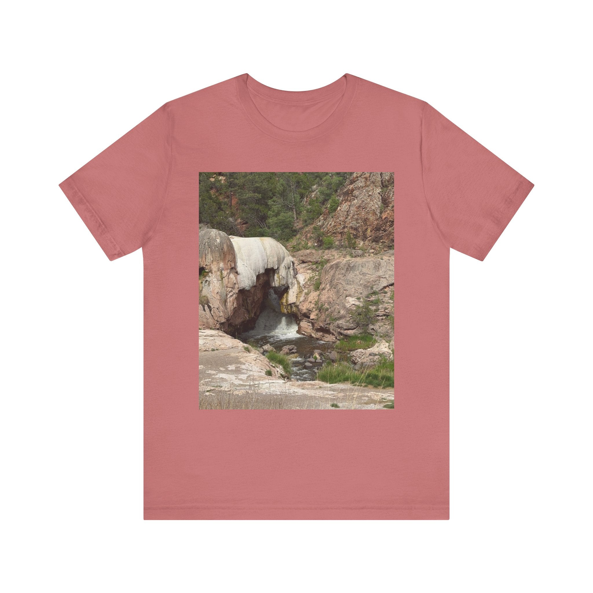 Waterfall Graphic Tee - Nature Lovers Unisex Shirt, Hiking Apparel, Summer Outfit, Gift for Adventure Seekers, Outdoor Enthusiasts