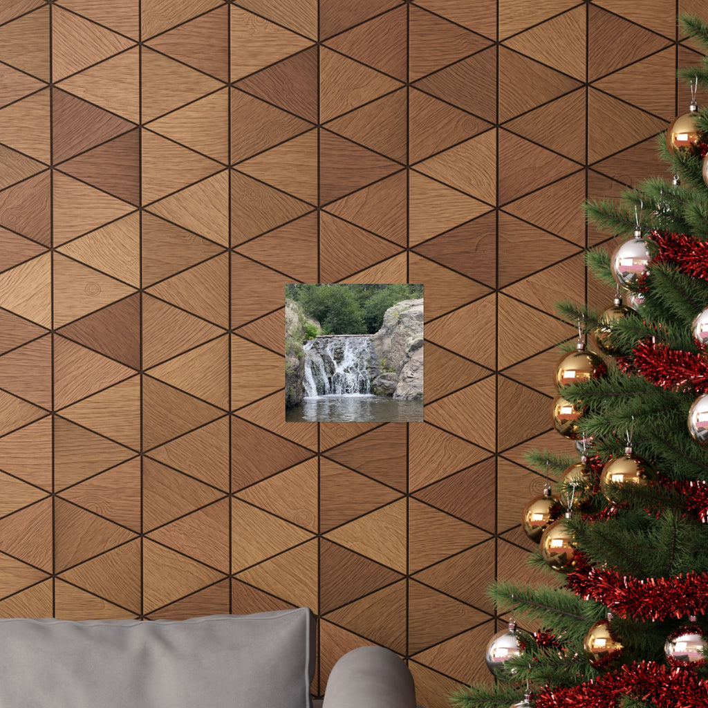 Serene Nature Posters, Home Decor Wall Art, Gift for Nature Lovers, Tranquil Landscape Prints, Waterfall Artwork