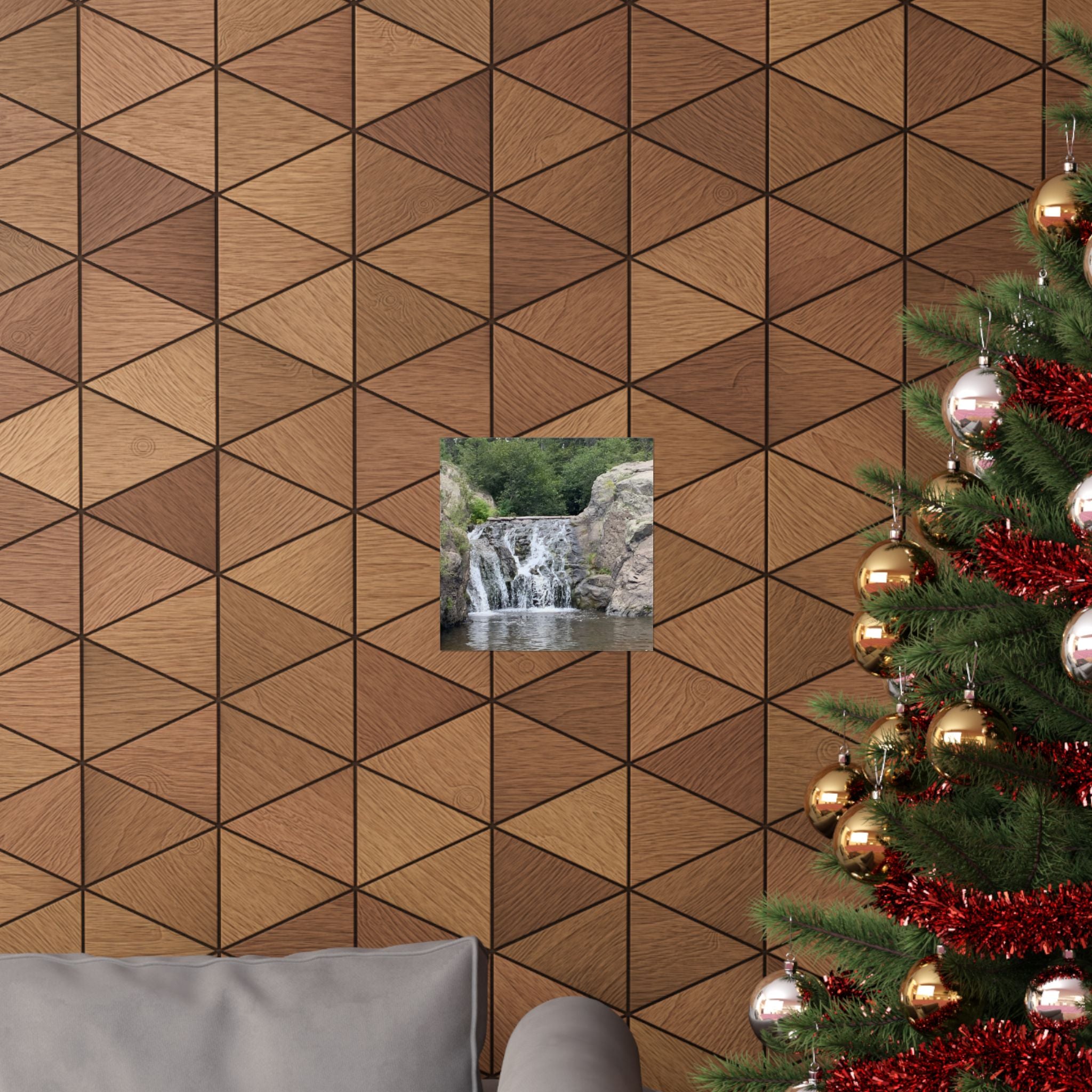 Serene Nature Posters, Home Decor Wall Art, Gift for Nature Lovers, Tranquil Landscape Prints, Waterfall Artwork