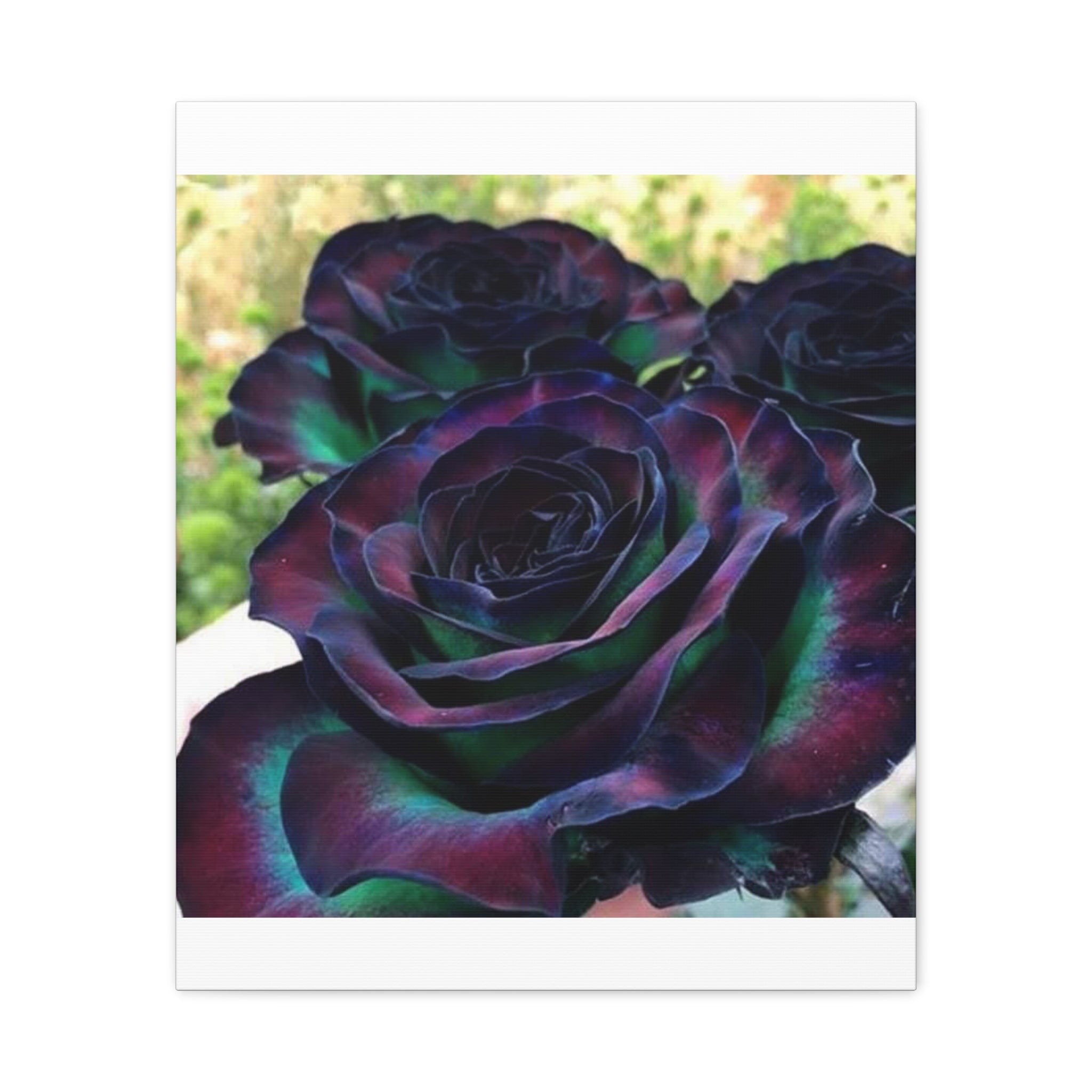 Matte Canvas Wall Art Print of Mystical Roses, Colorful Home Decor, Unique Gift for Art Lovers, Flower Wall Decor, Floral Artwork, [...]