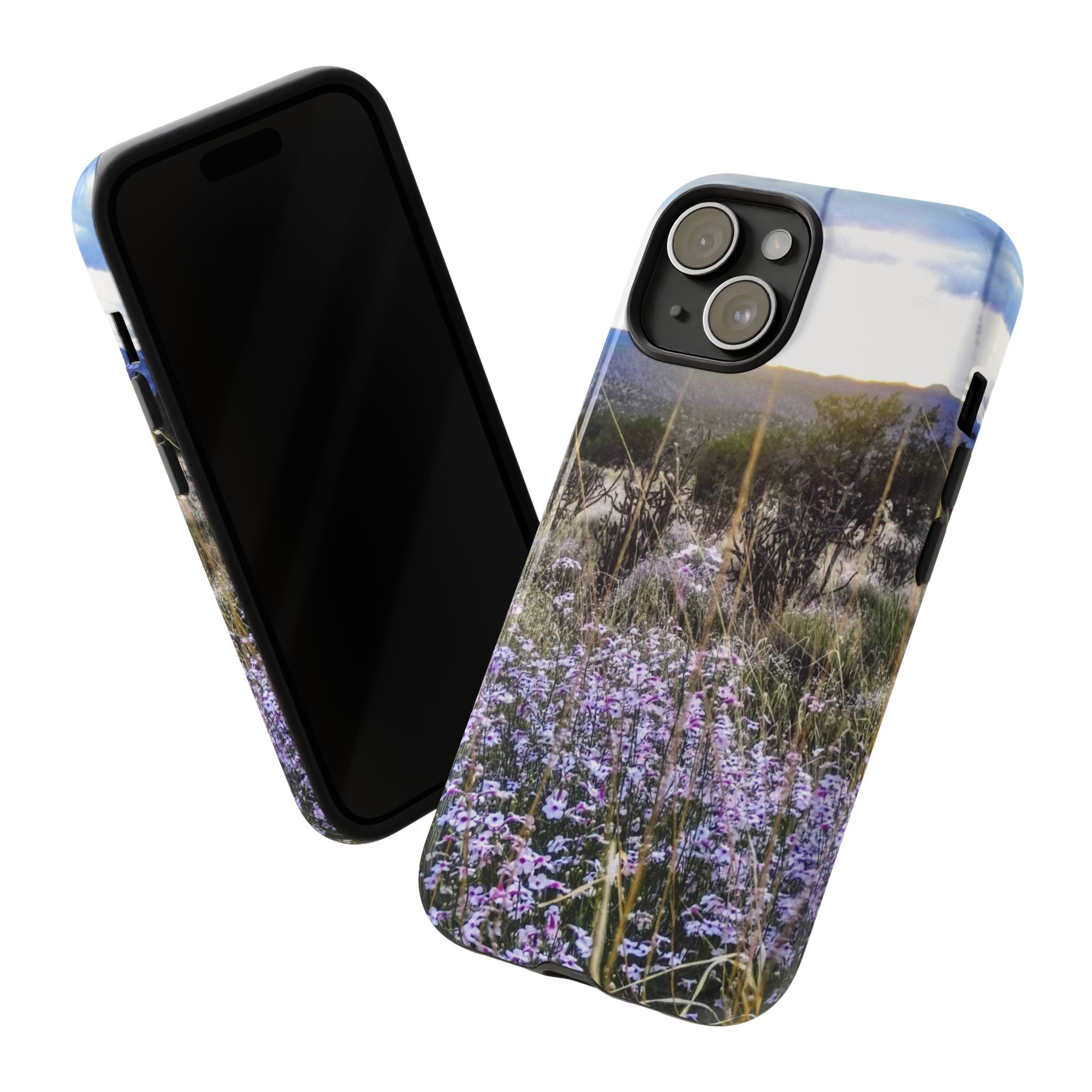 Floral Phone Case, Tough Phone Cover for Outdoor Lovers, Nature-Inspired Accessories, Gift for Photography Enthusiasts, Protective [...]