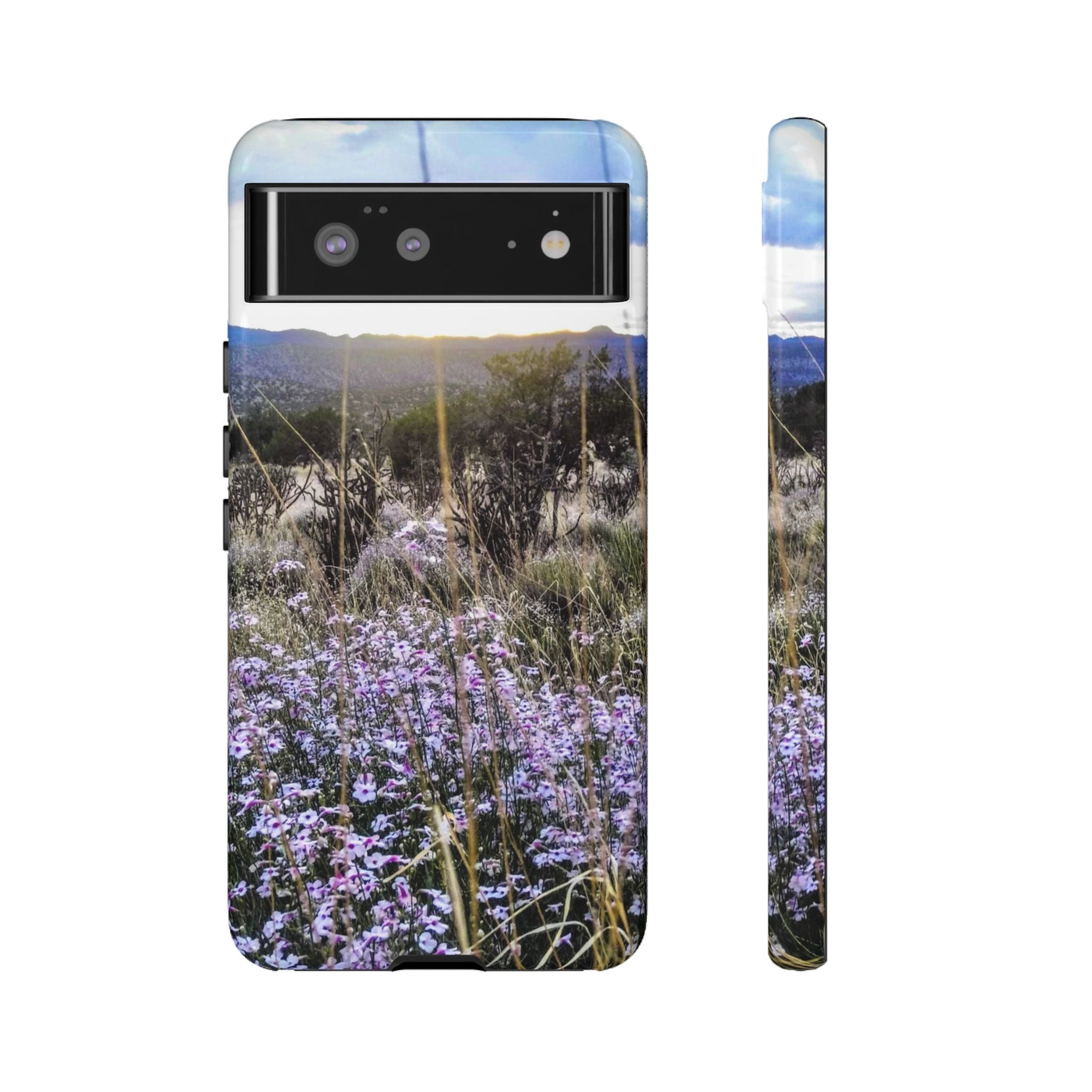 Floral Phone Case, Tough Phone Cover for Outdoor Lovers, Nature-Inspired Accessories, Gift for Photography Enthusiasts, Protective [...]