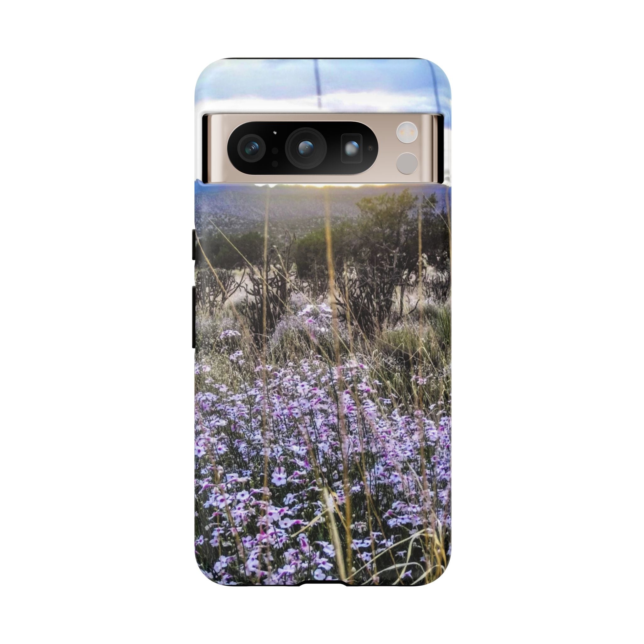 Floral Phone Case, Tough Phone Cover for Outdoor Lovers, Nature-Inspired Accessories, Gift for Photography Enthusiasts, Protective [...]