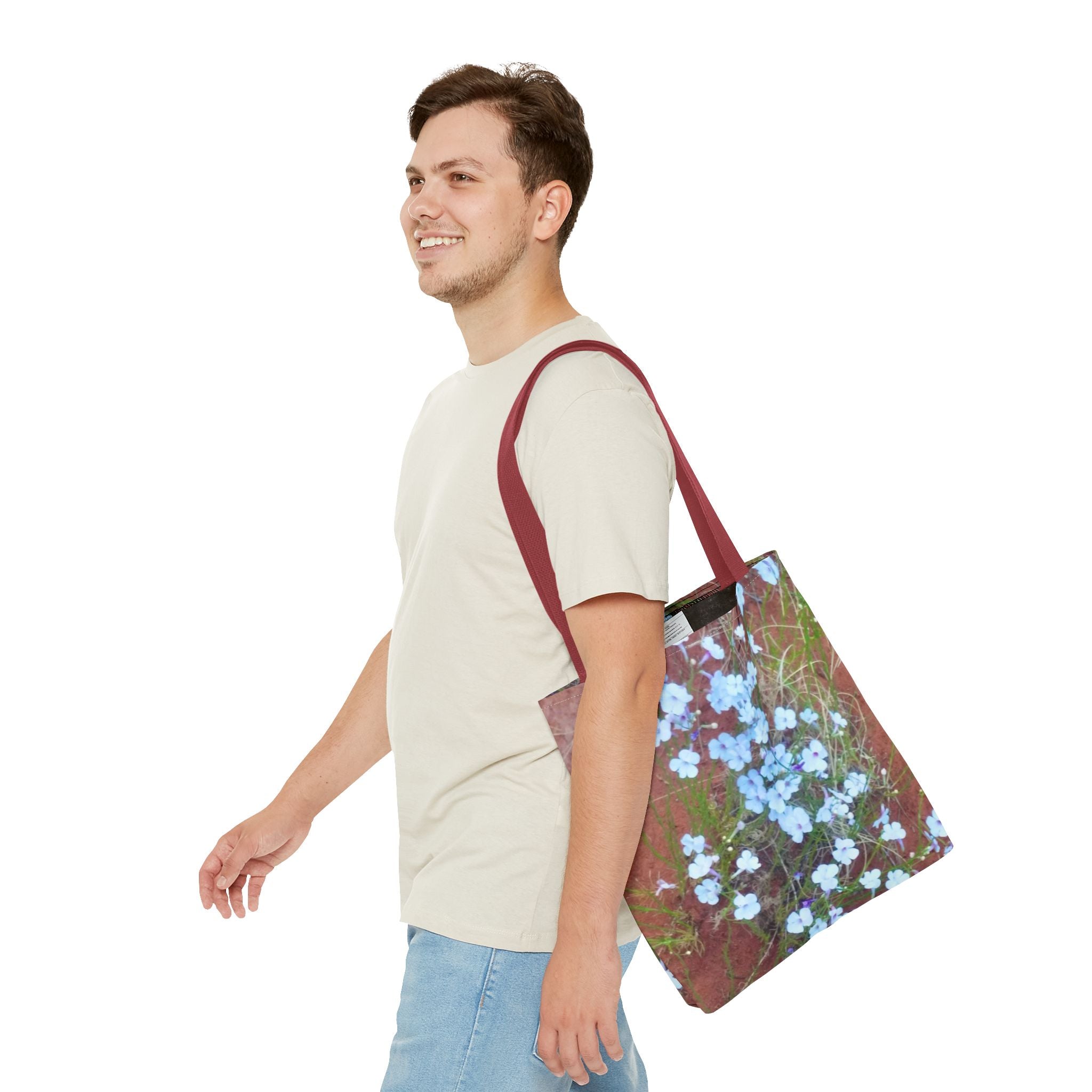 Floral Tote Bag - Boho Chic, Everyday Use, Eco-Friendly Shopping, Gift for Her, Travel Accessory