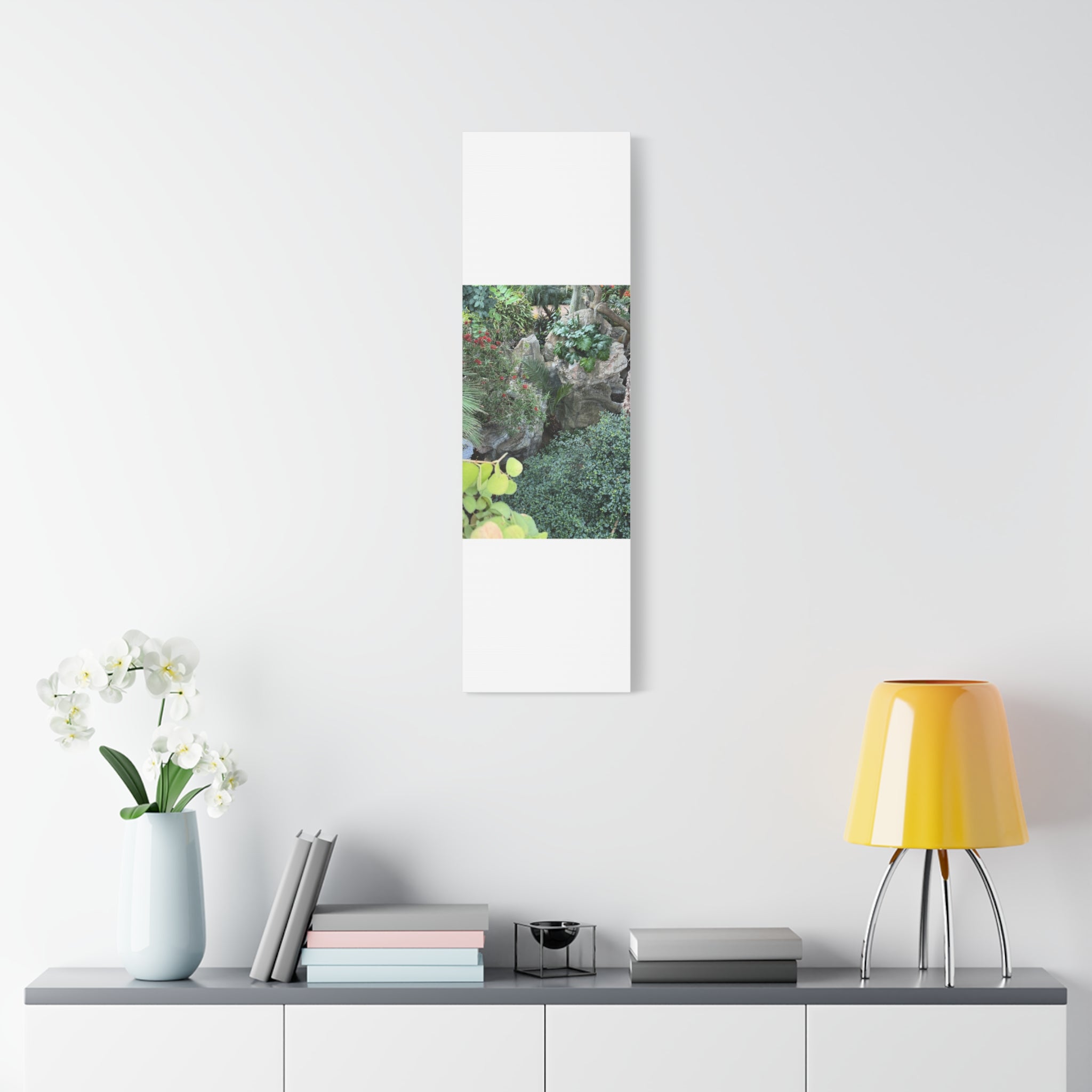 Canvas Wall Art, Tropical Garden Print, Home Decor, Botanical Artwork, Nature Lover Gift, Modern Interior Design