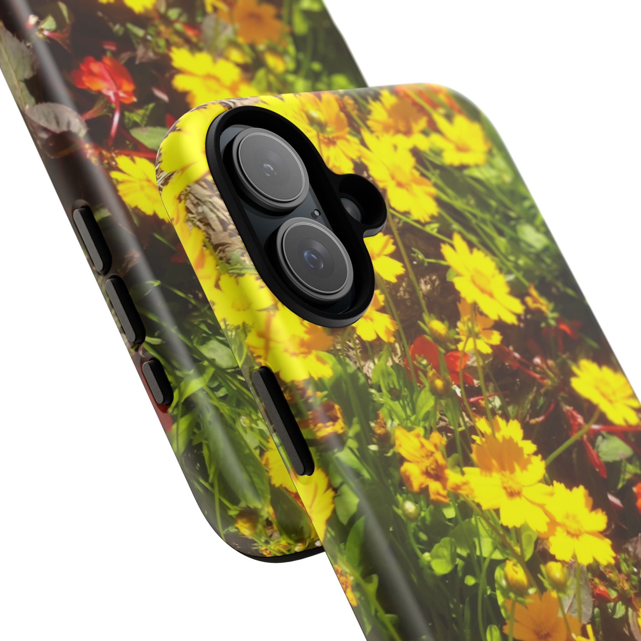 Floral Phone Case - Tough Cases with Vibrant Yellow Flowers, Protective Floral Cover, Spring Decor, Gift Idea for Nature Lovers, [...]