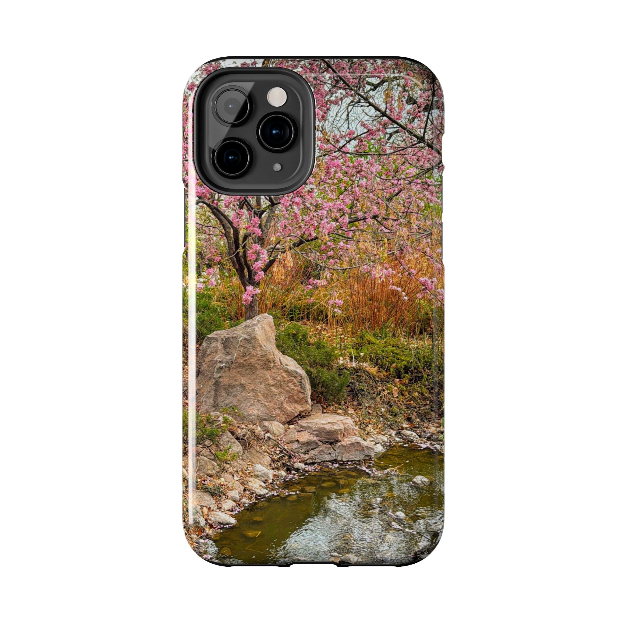Cherry Blossom Tough Phone Cases - Nature Lover Gift, Floral Phone Accessories, Spring Decor, Custom Cases, Outdoor Adventure
