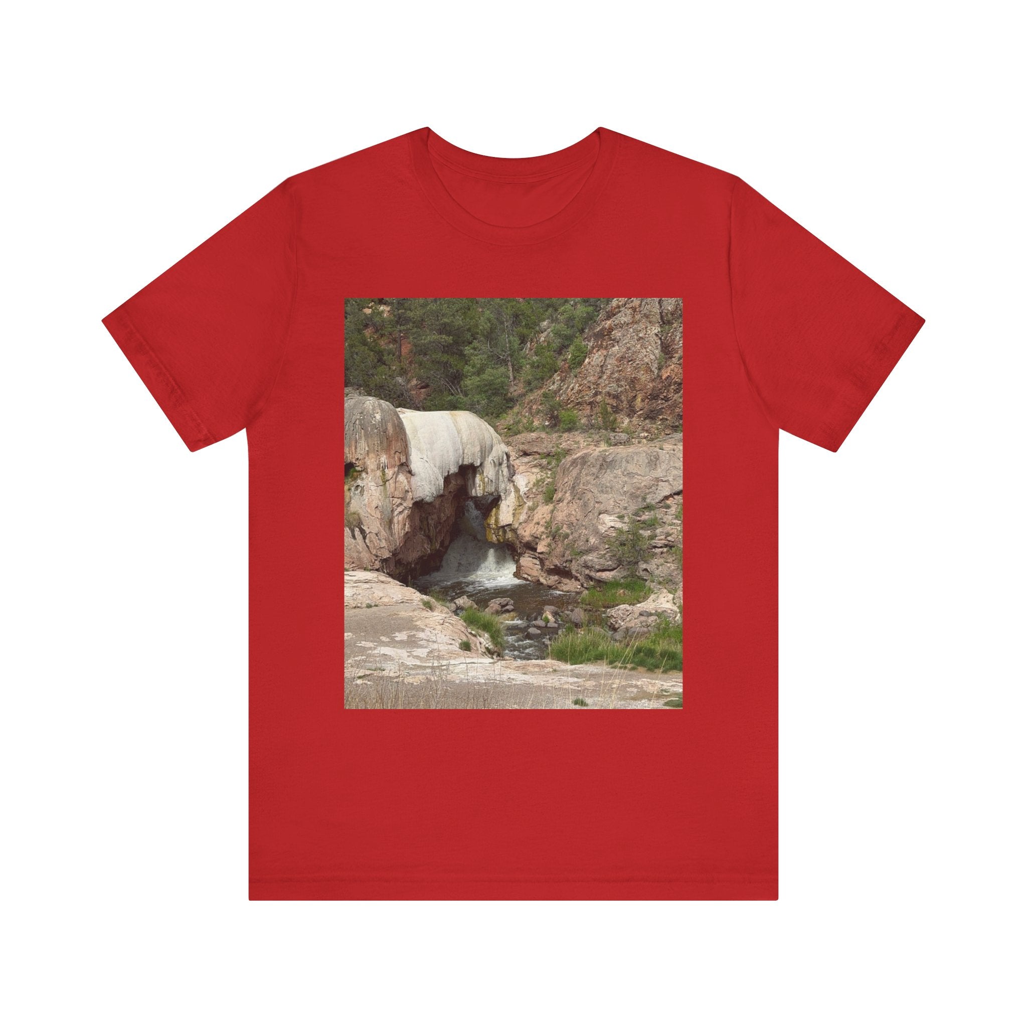 Waterfall Graphic Tee - Nature Lovers Unisex Shirt, Hiking Apparel, Summer Outfit, Gift for Adventure Seekers, Outdoor Enthusiasts