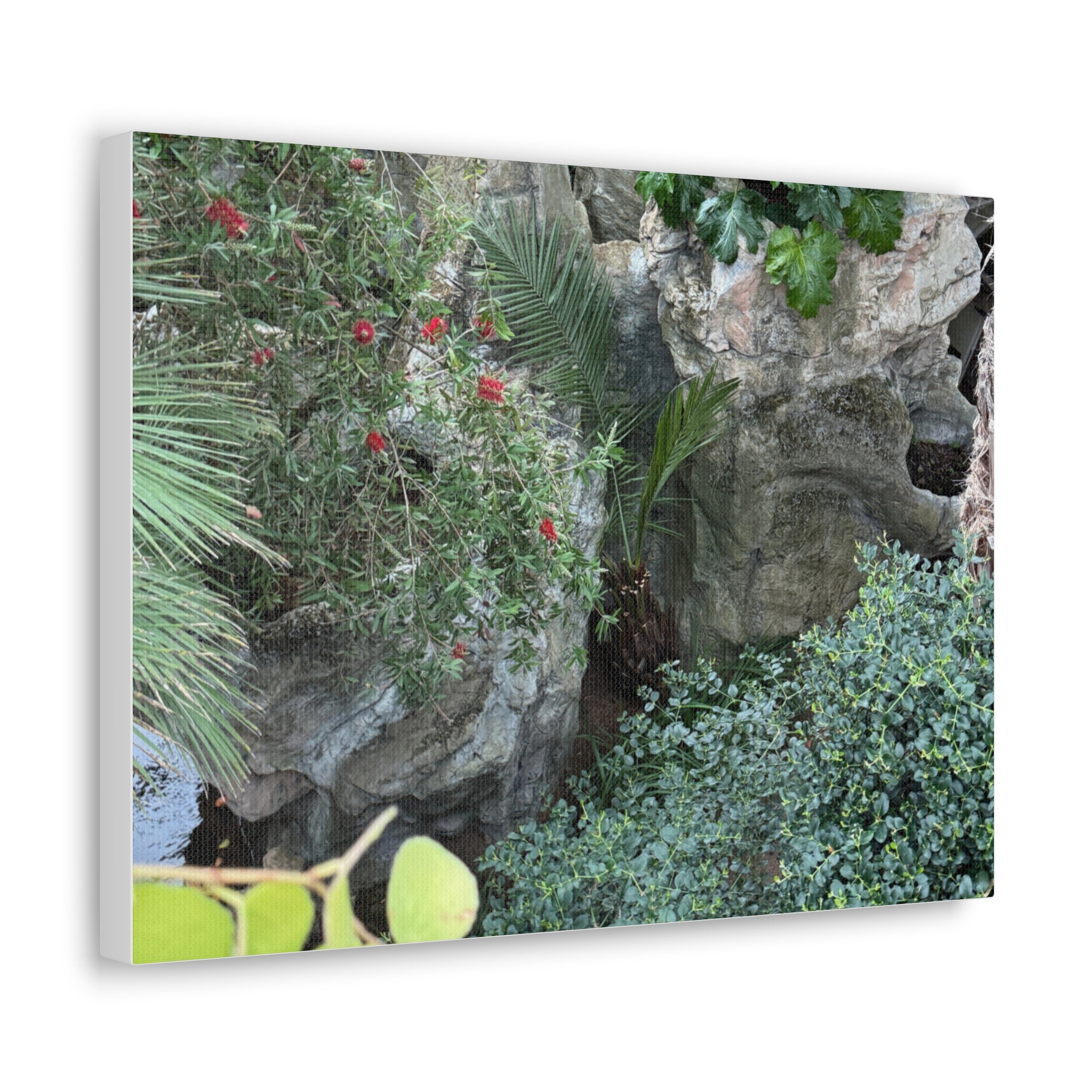 Canvas Wall Art, Tropical Garden Print, Home Decor, Botanical Artwork, Nature Lover Gift, Modern Interior Design