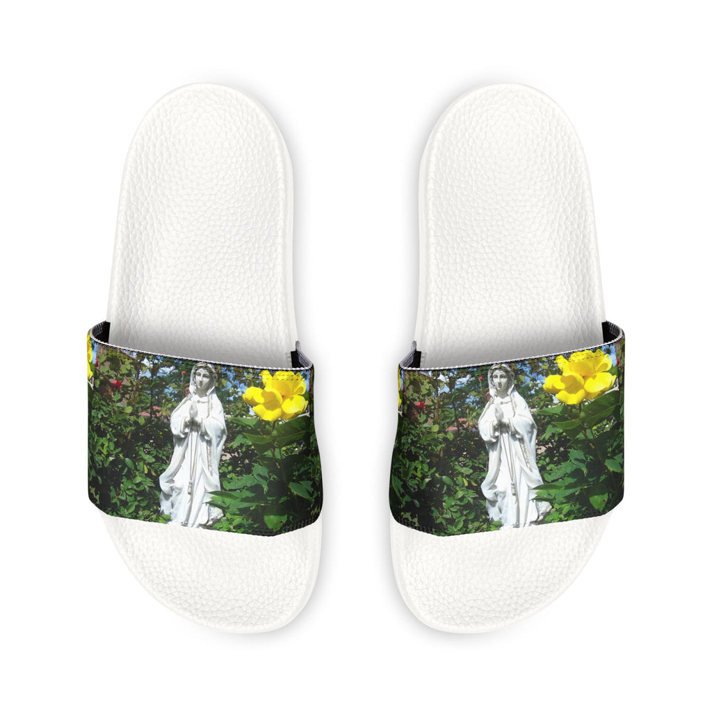 Women's Floral Removable-Strap Sandals | Summer Slide Sandals, Bohemian Footwear, Garden Party Shoes, Beach Sandals, Relaxed Style