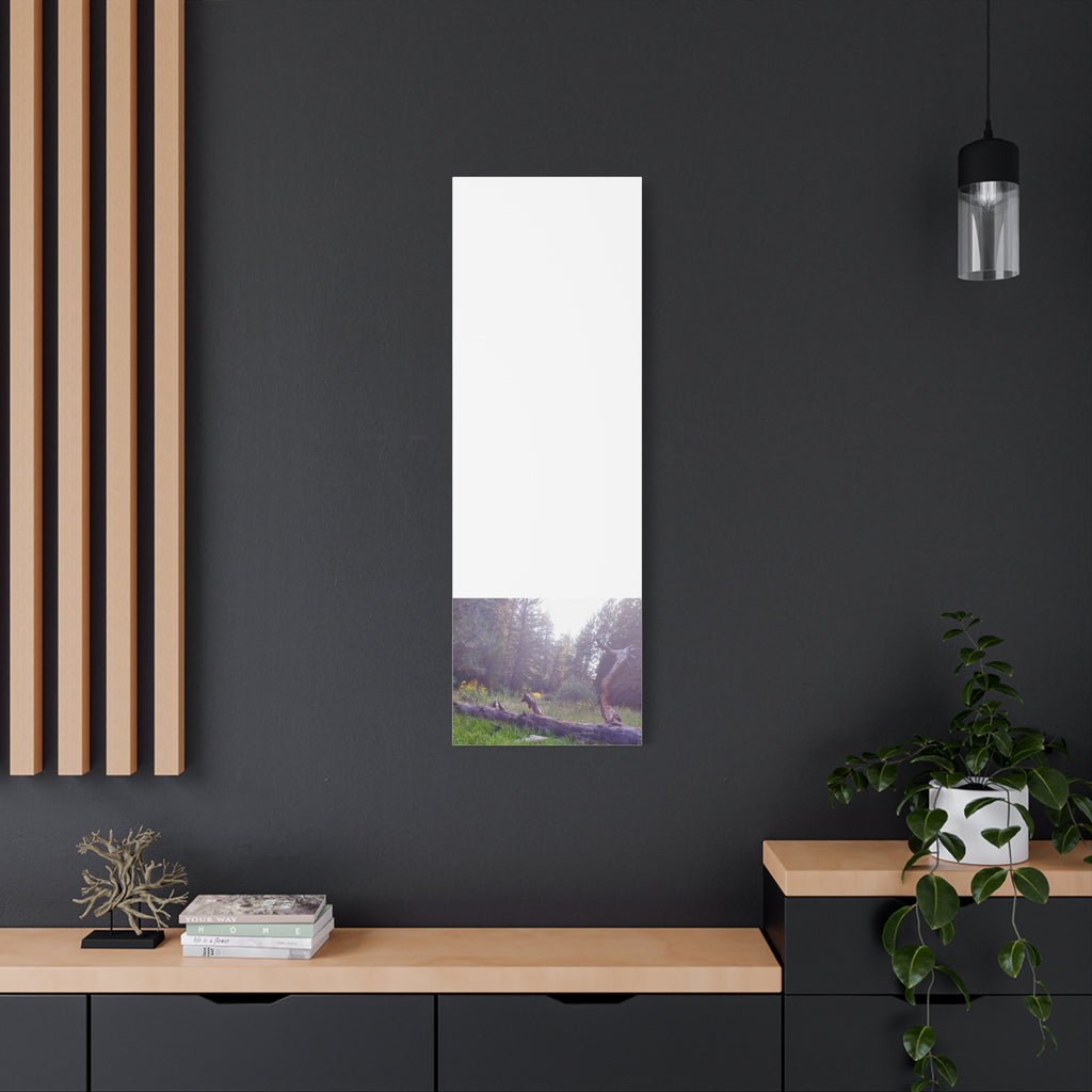 Matte Canvas Wall Art - Serene Nature Scene, Perfect for Home Decor, Gift for Nature Lovers, Office Wall Decoration, Rustic Art Print