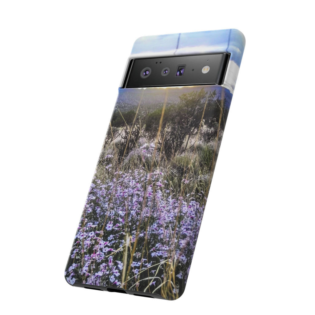 Floral Phone Case, Tough Phone Cover for Outdoor Lovers, Nature-Inspired Accessories, Gift for Photography Enthusiasts, Protective [...]