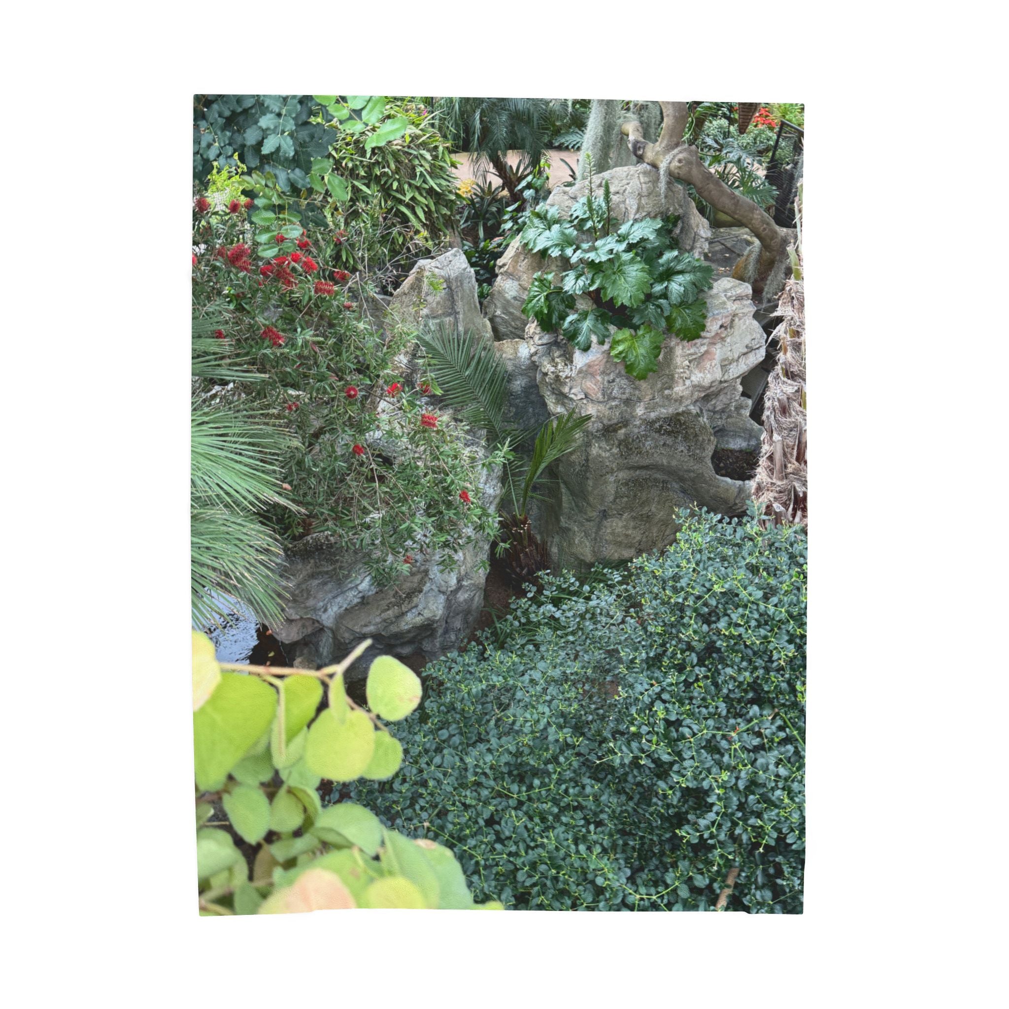 Cozy Garden Velveteen Plush Blanket - Perfect for Home Decor, Gift Giving, Cozy Nights, Nursery, and Outdoor Picnics