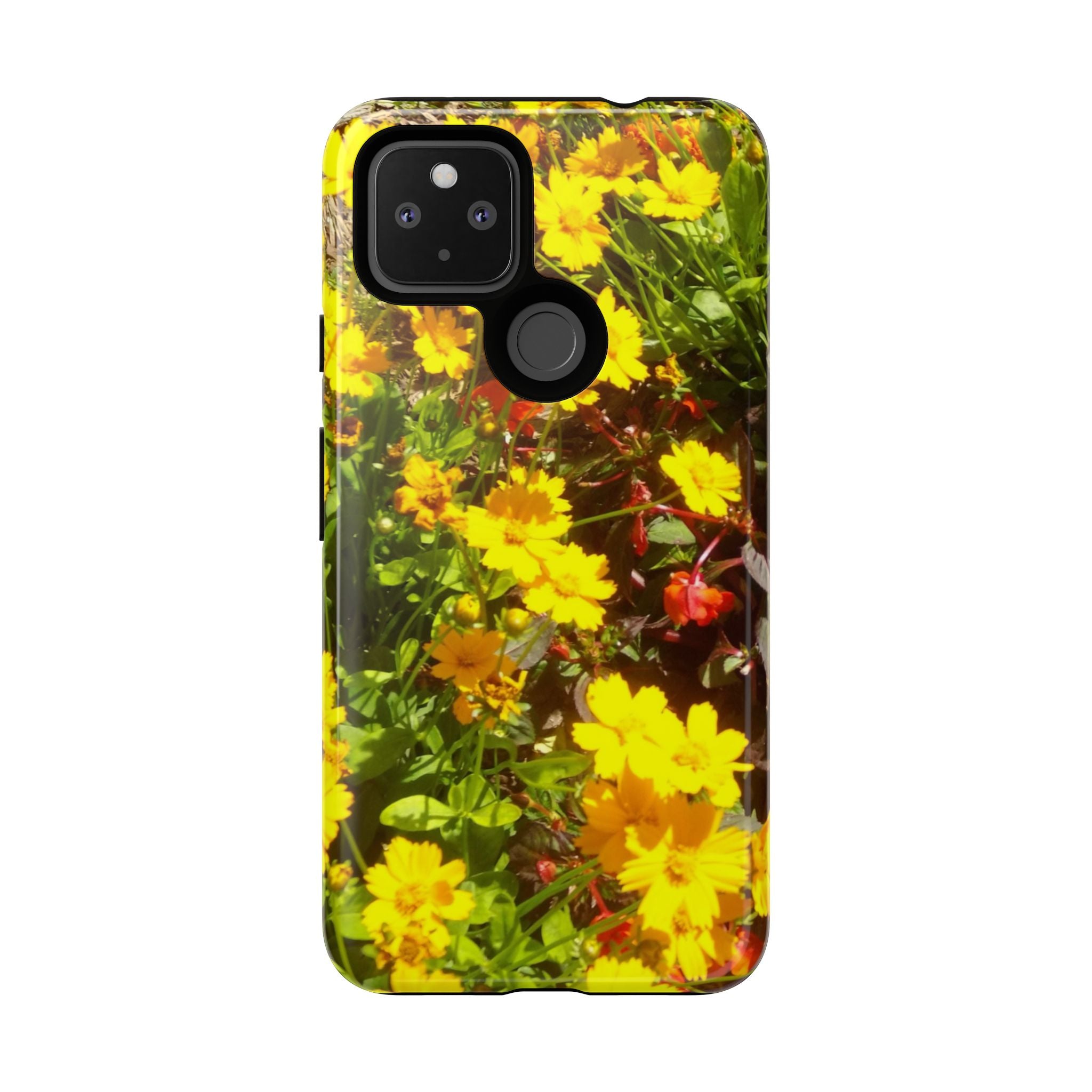 Floral Phone Case - Tough Cases with Vibrant Yellow Flowers, Protective Floral Cover, Spring Decor, Gift Idea for Nature Lovers, [...]