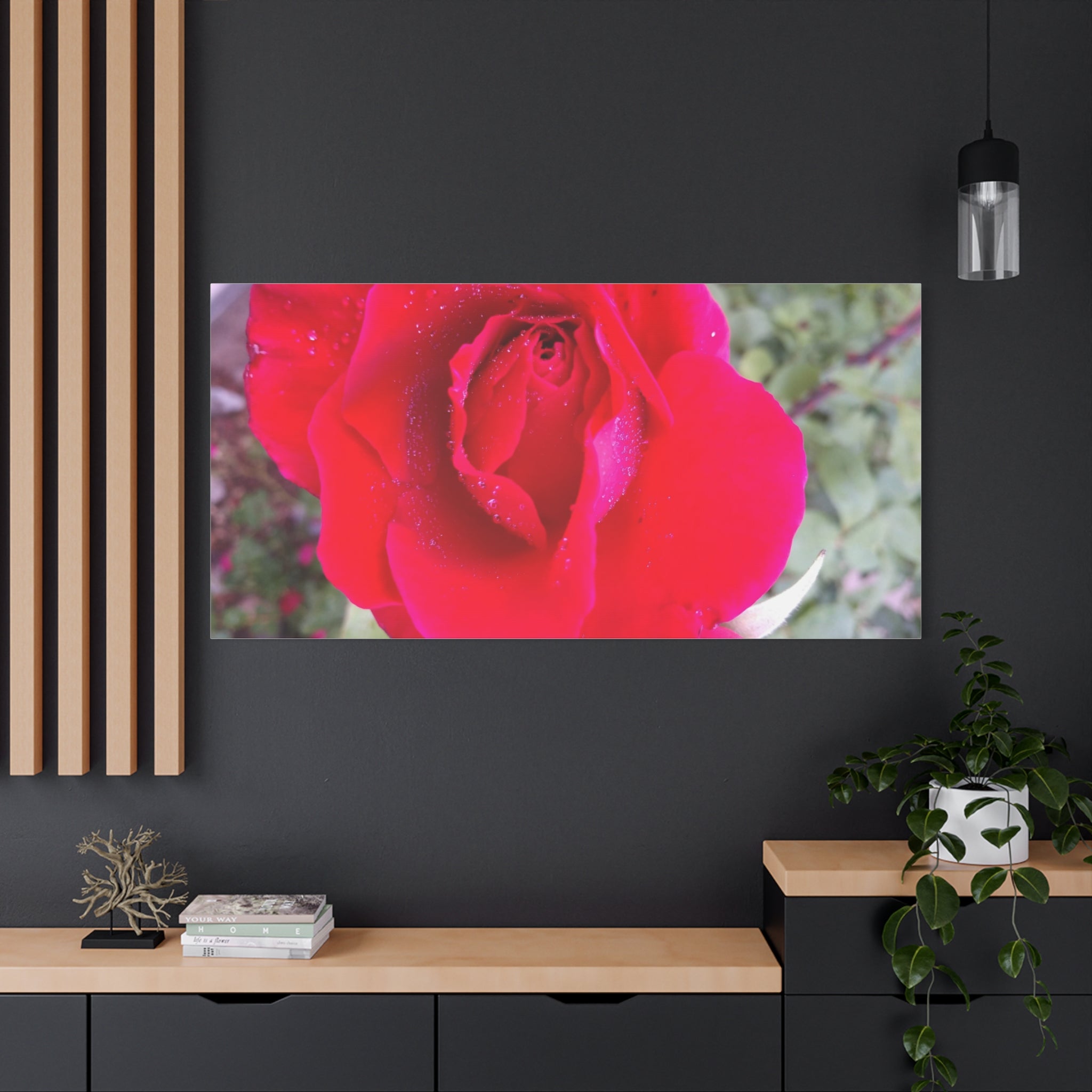 Vibrant Floral Canvas Art, Elegant Wall Decor, Perfect for Home, Gifts, Mother's Day, and Weddings