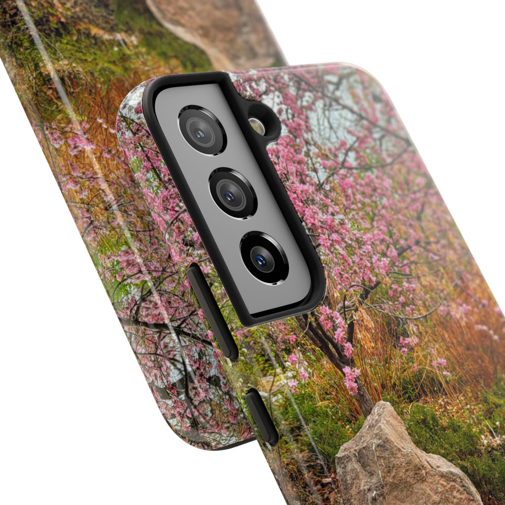Cherry Blossom Tough Phone Cases - Nature Lover Gift, Floral Phone Accessories, Spring Decor, Custom Cases, Outdoor Adventure