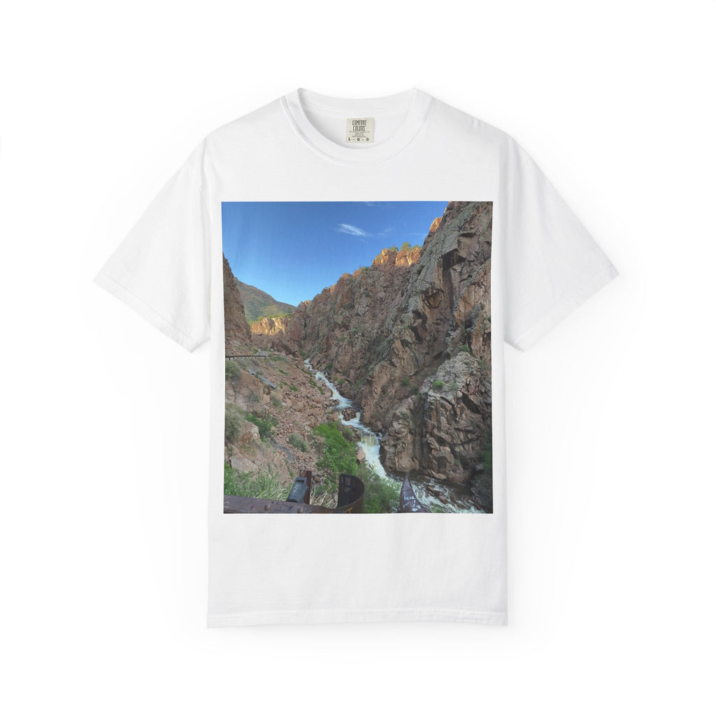 Nature Scene Unisex T-Shirt, Eco-Friendly Tee, Outdoorsy Apparel, Hiking Gift, Casual Wear, Adventure Clothing