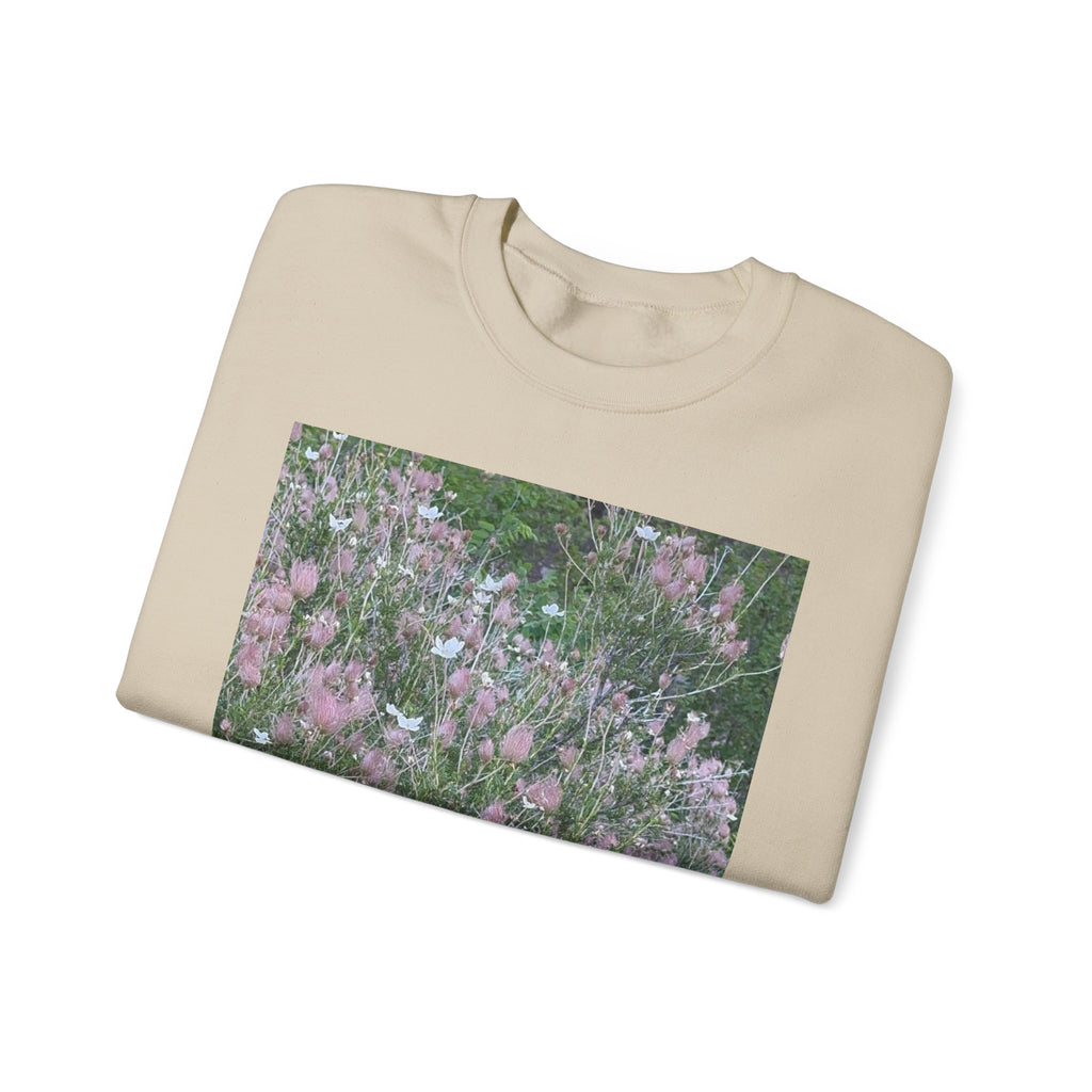 Floral Graphic Crewneck Sweatshirt | Cozy Unisex Apparel, Casual Wear, Plant Lover Gift, Spring Fashion, Everyday Comfort