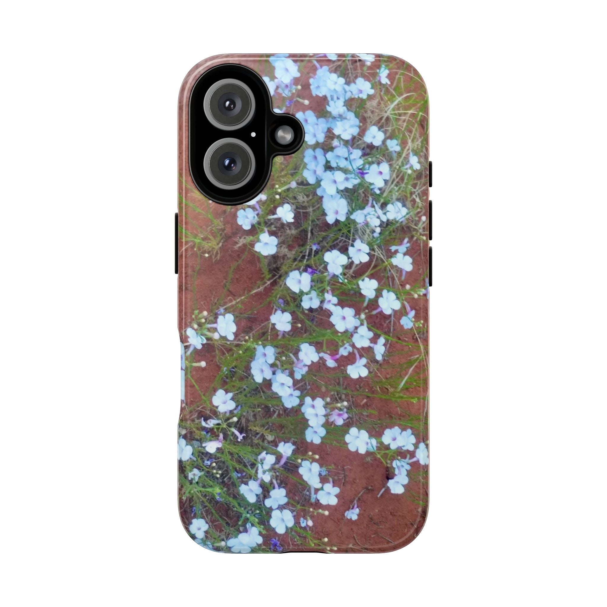Floral Phone Case - Rustic Floral Design, Tough Cases, Gift for Her, Nature Lover, Spring Decor, Cute Phone Accessory