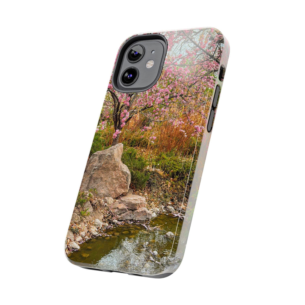 Cherry Blossom Tough Phone Cases - Nature Lover Gift, Floral Phone Accessories, Spring Decor, Custom Cases, Outdoor Adventure