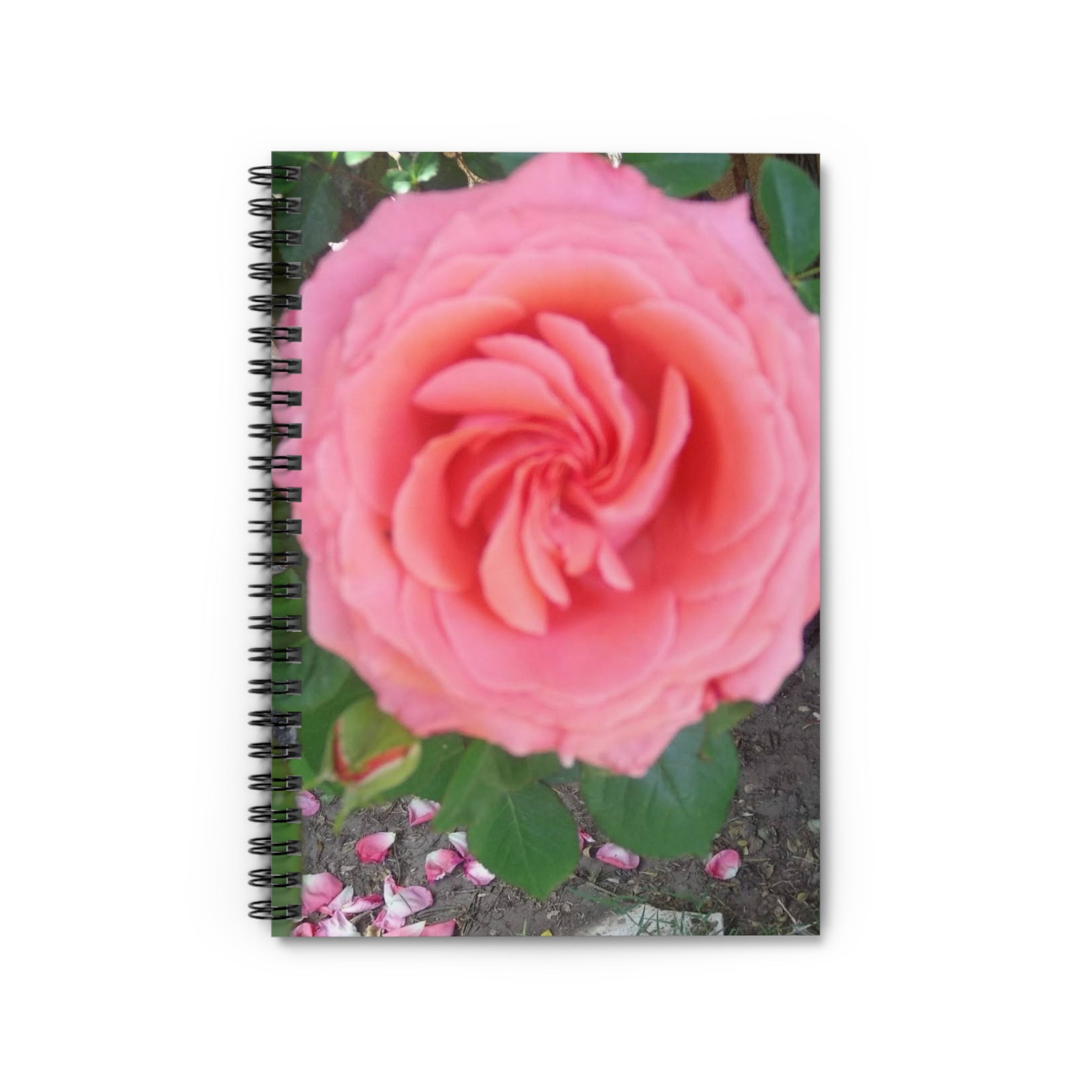 Elegant Floral Spiral Notebook - Perfect for Journaling, Note-Taking, Gifts, School, and Creative Writing