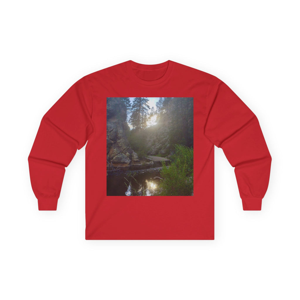 Nature-Inspired Unisex Long Sleeve Tee, Outdoor Adventure Shirt, Gift for Nature Lovers, Casual Wear, Eco-Friendly Apparel