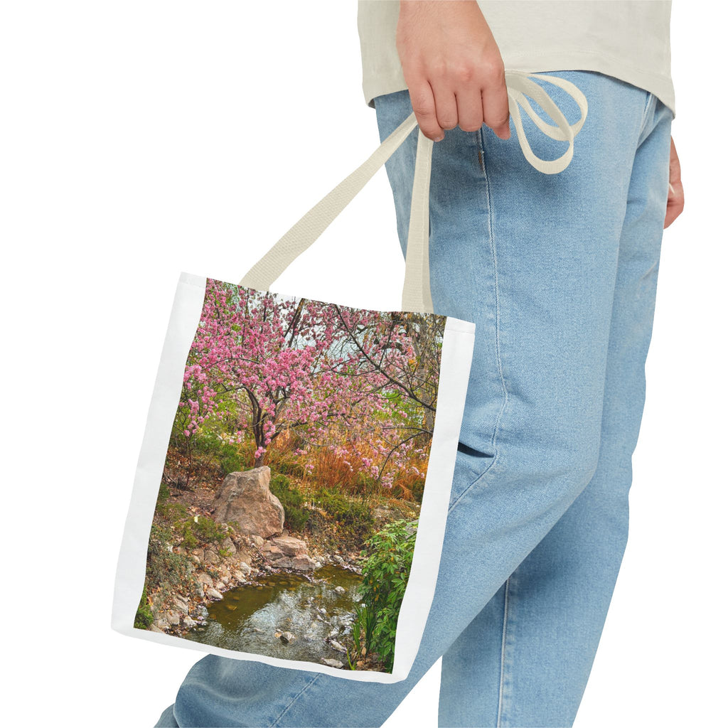 Blossom Dreams Tote Bag, Floral Tote, Eco-Friendly Shopping Bag, Spring Gift, Nature Lover's Accessory, Travel Bag