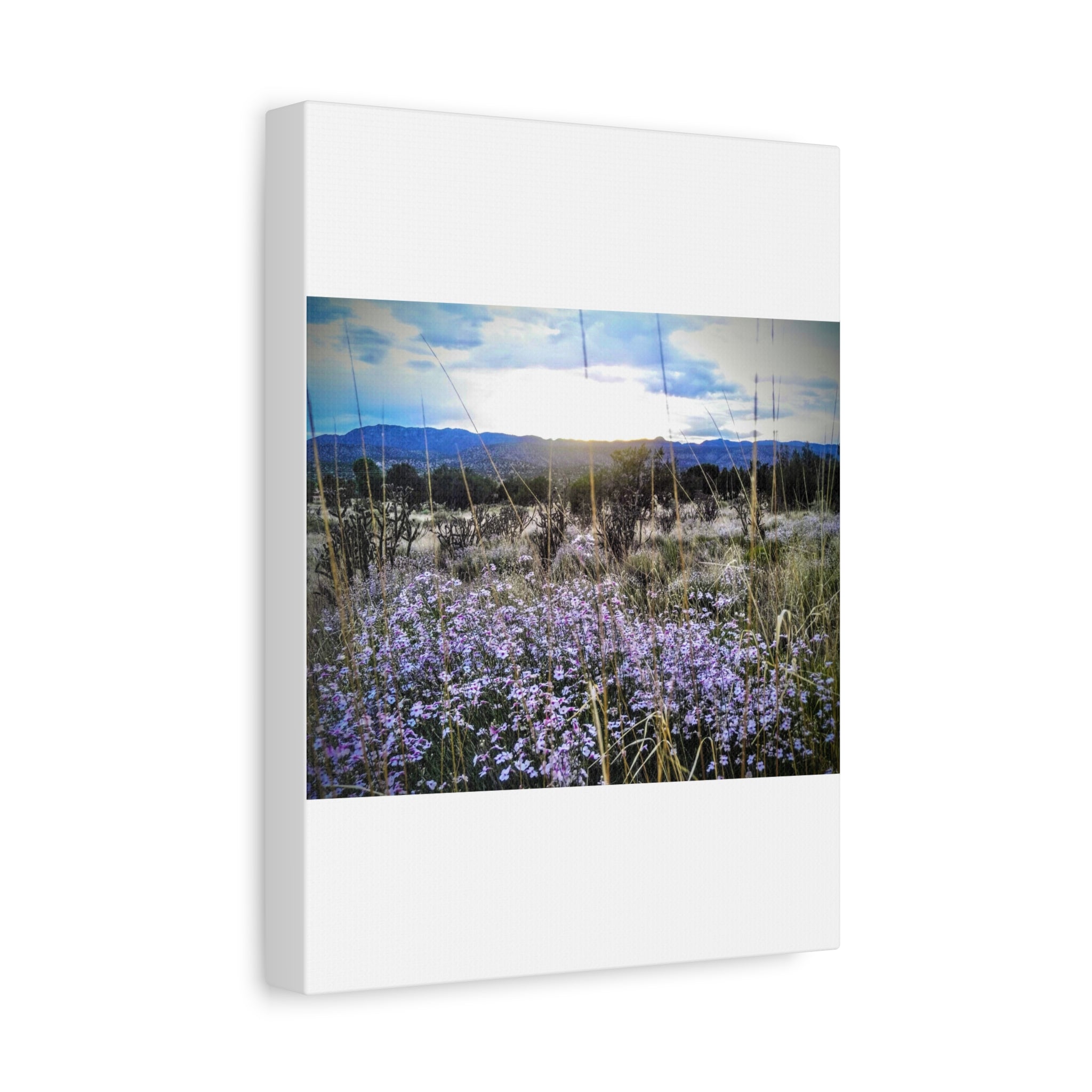 Framed Botanical Wall Art, Floral Canvas Print, Nature Decor, Home Interior Art, Gift for Garden Lovers, Beautiful Flower Landscape