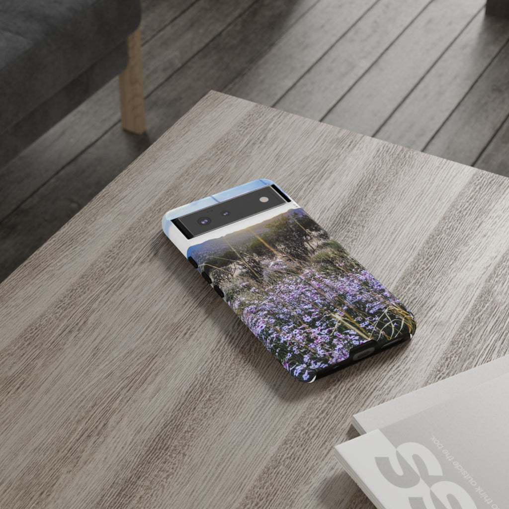 Floral Phone Case, Tough Phone Cover for Outdoor Lovers, Nature-Inspired Accessories, Gift for Photography Enthusiasts, Protective [...]
