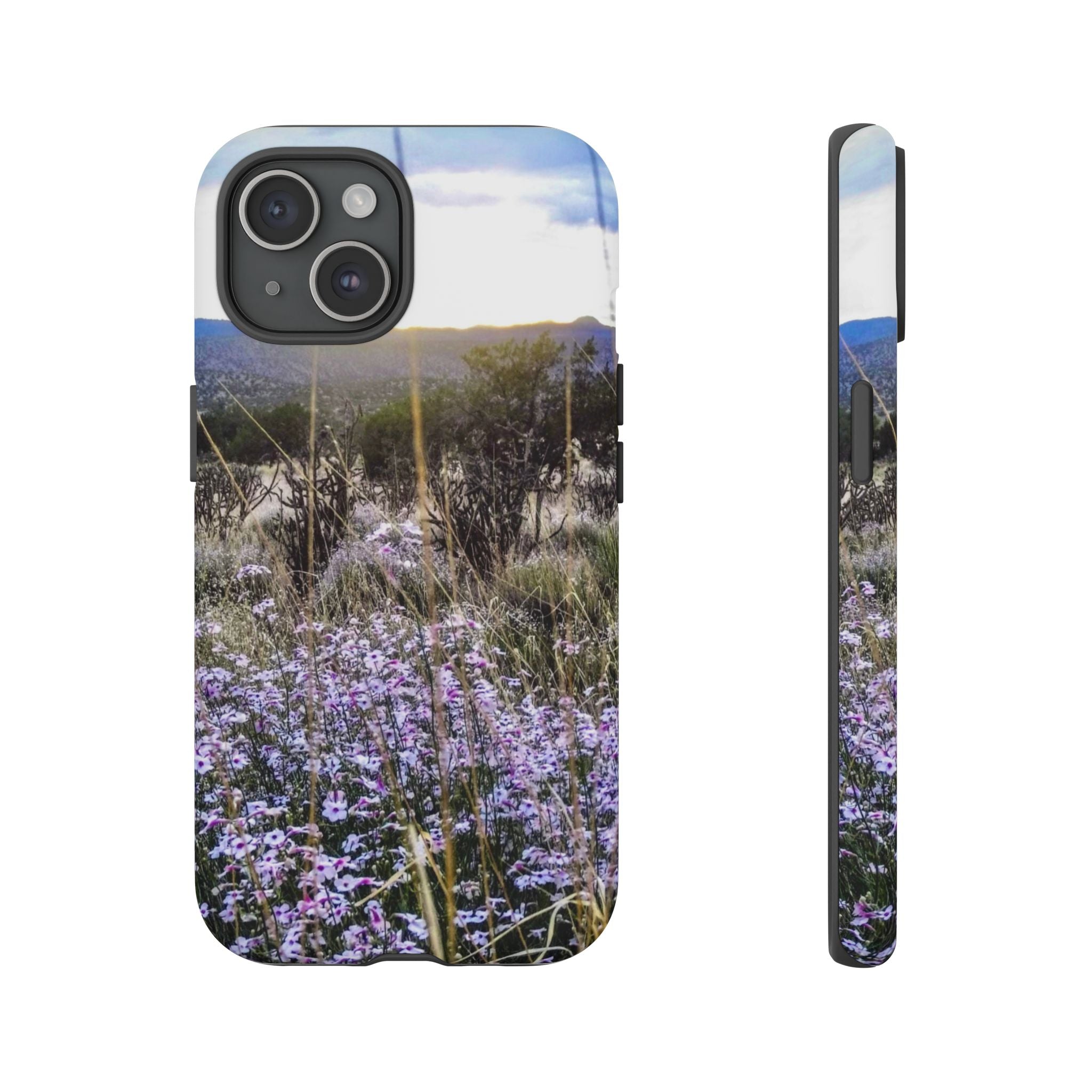Floral Phone Case, Tough Phone Cover for Outdoor Lovers, Nature-Inspired Accessories, Gift for Photography Enthusiasts, Protective [...]