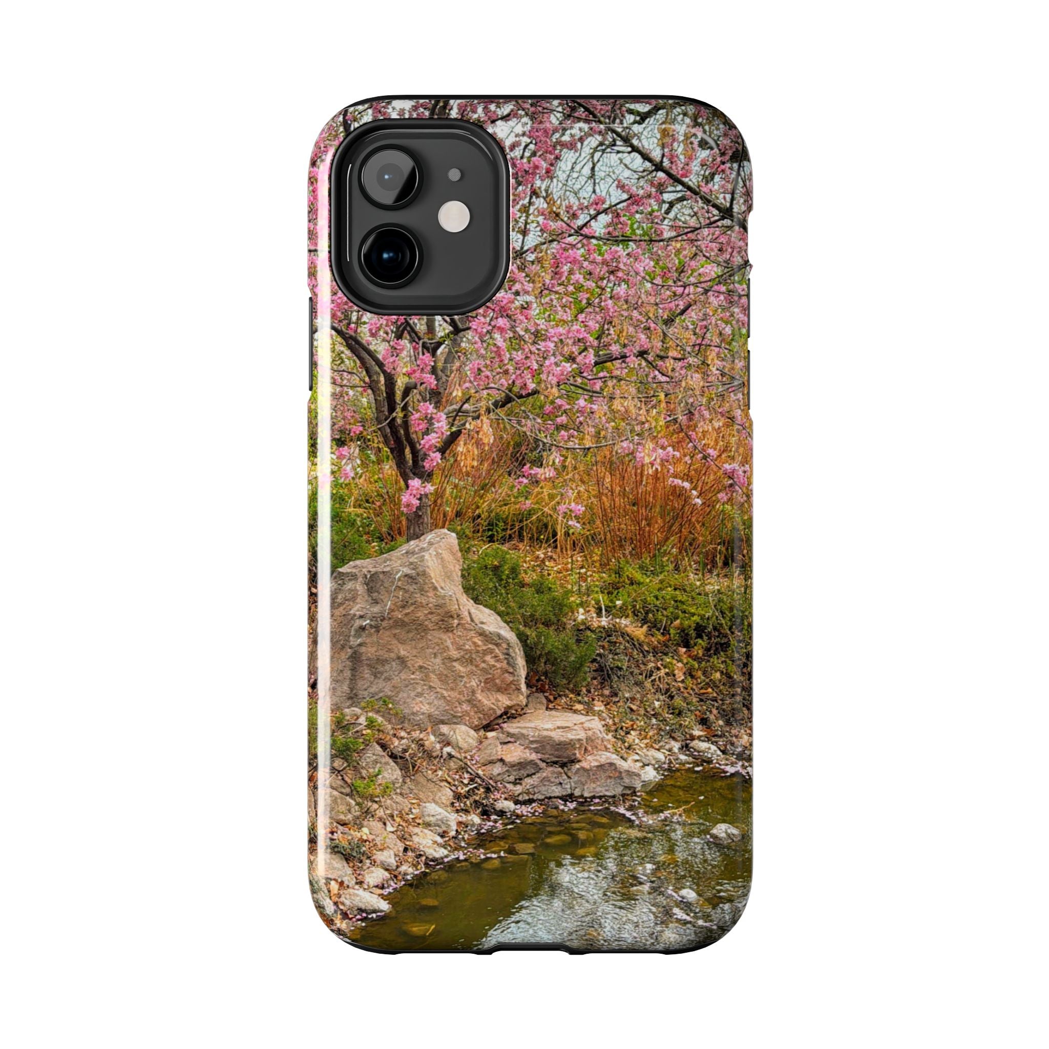 Cherry Blossom Tough Phone Cases - Nature Lover Gift, Floral Phone Accessories, Spring Decor, Custom Cases, Outdoor Adventure
