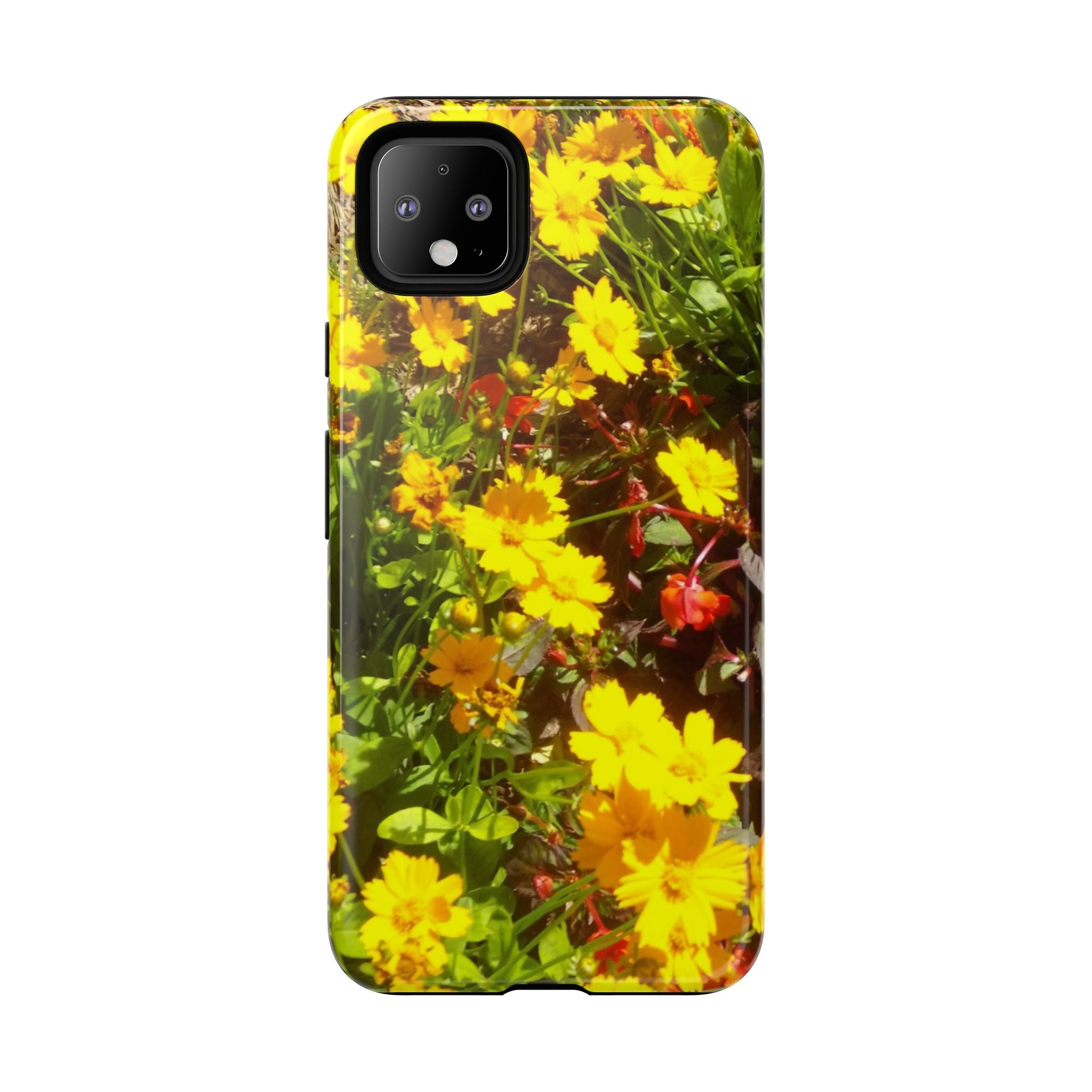 Floral Phone Case - Tough Cases with Vibrant Yellow Flowers, Protective Floral Cover, Spring Decor, Gift Idea for Nature Lovers, [...]