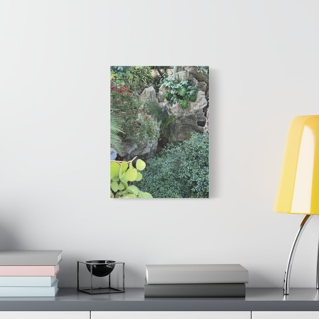 Canvas Wall Art, Tropical Garden Print, Home Decor, Botanical Artwork, Nature Lover Gift, Modern Interior Design