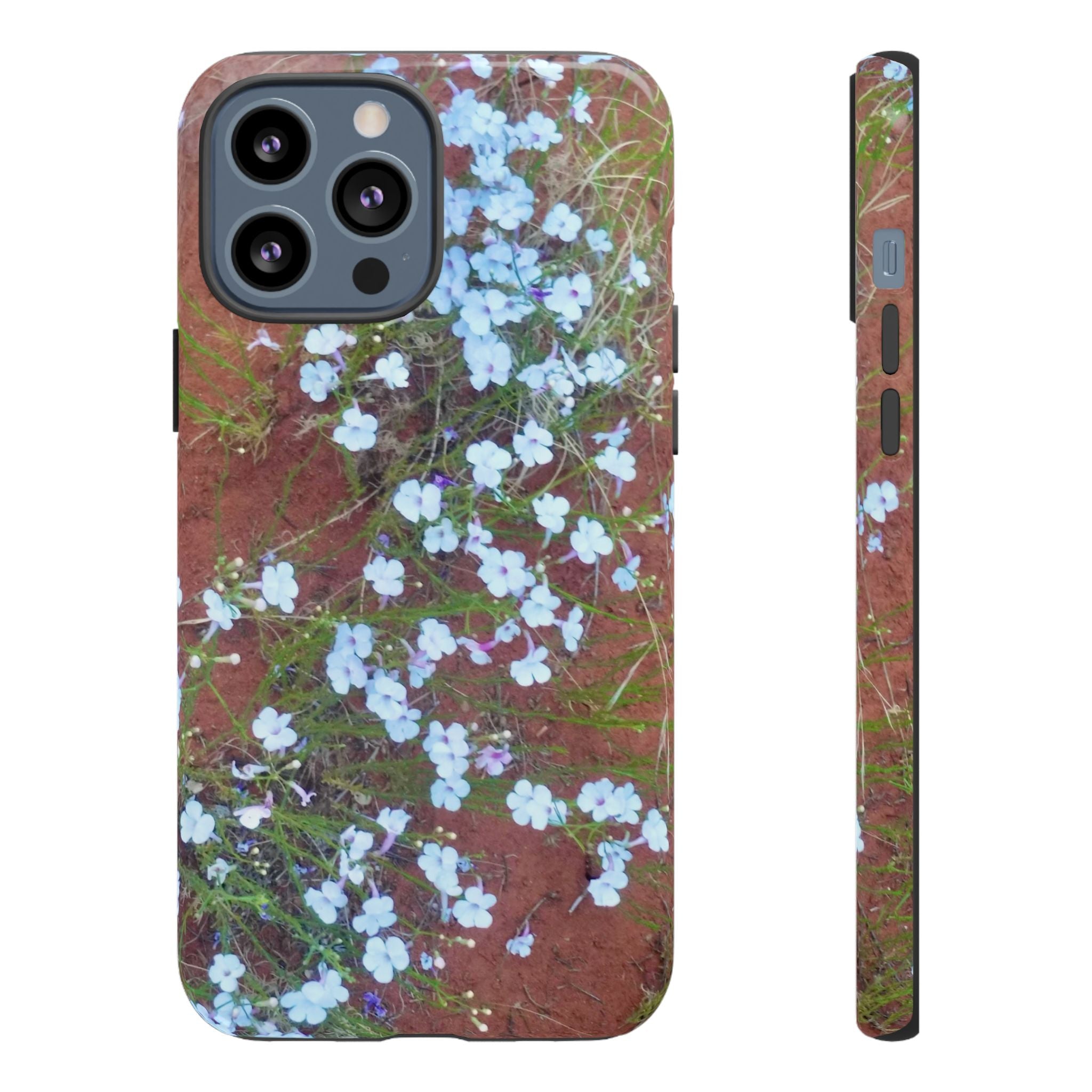 Floral Phone Case - Rustic Floral Design, Tough Cases, Gift for Her, Nature Lover, Spring Decor, Cute Phone Accessory