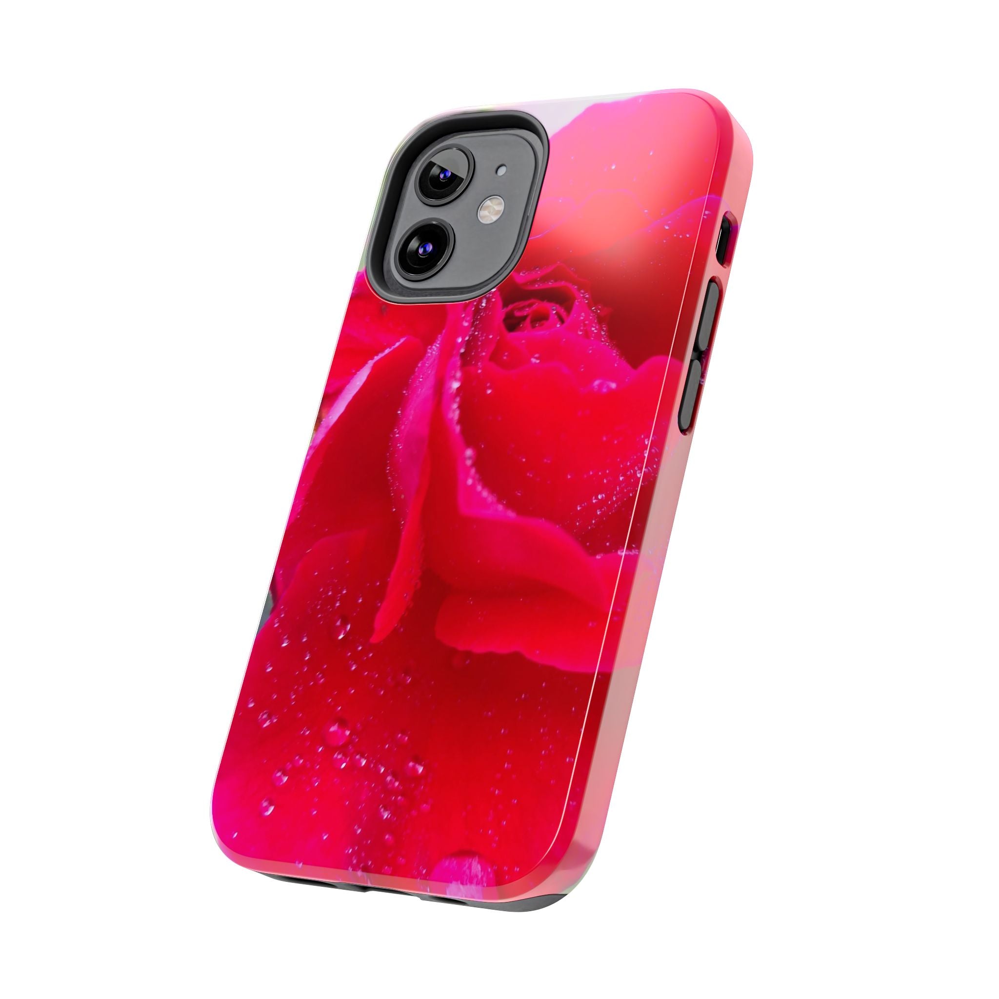 Flower Print Tough Phone Cases, Floral iPhone Case, Durable Mobile Covers, Unique Gift for Her, Birthday Present, Rose Design