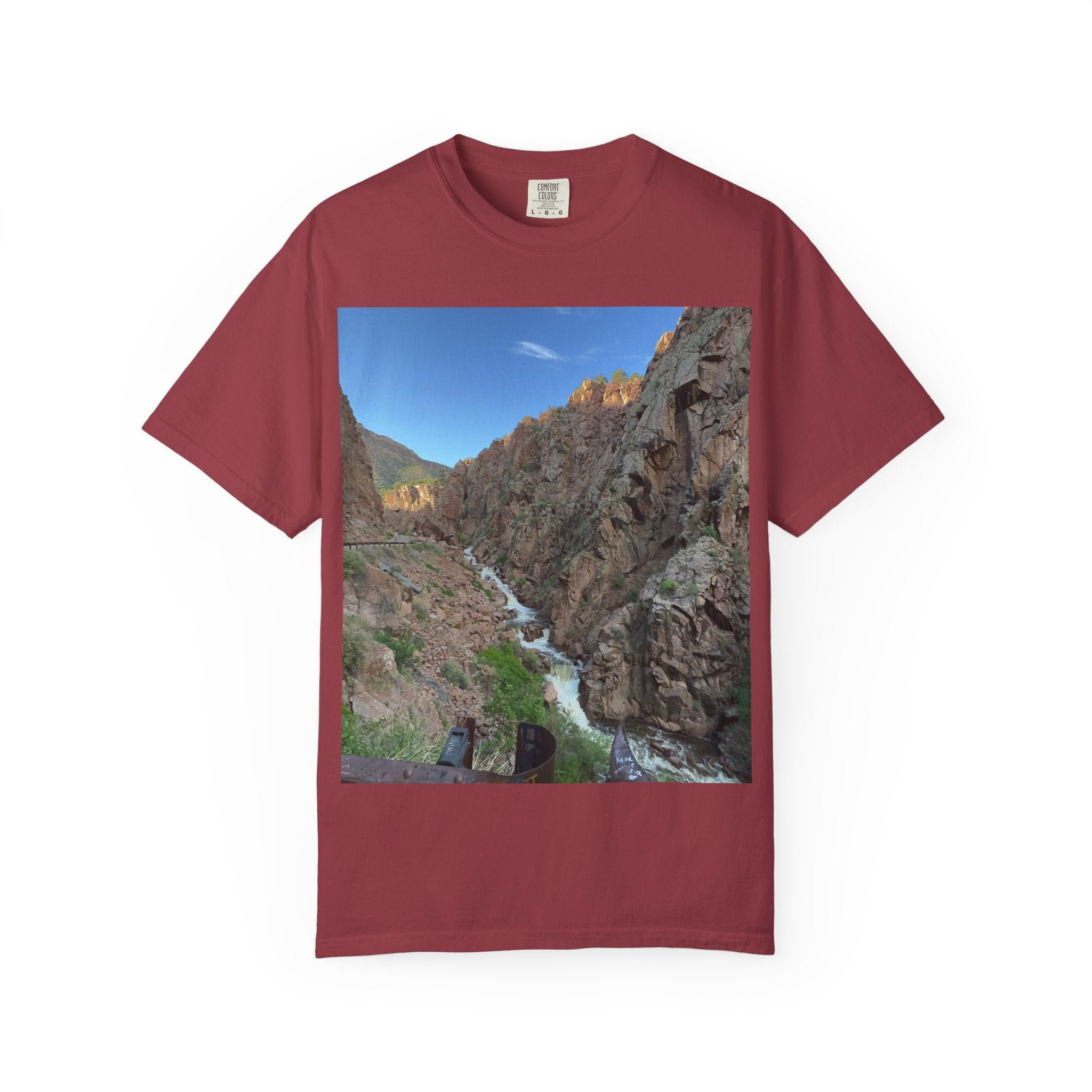 Nature Scene Unisex T-Shirt, Eco-Friendly Tee, Outdoorsy Apparel, Hiking Gift, Casual Wear, Adventure Clothing