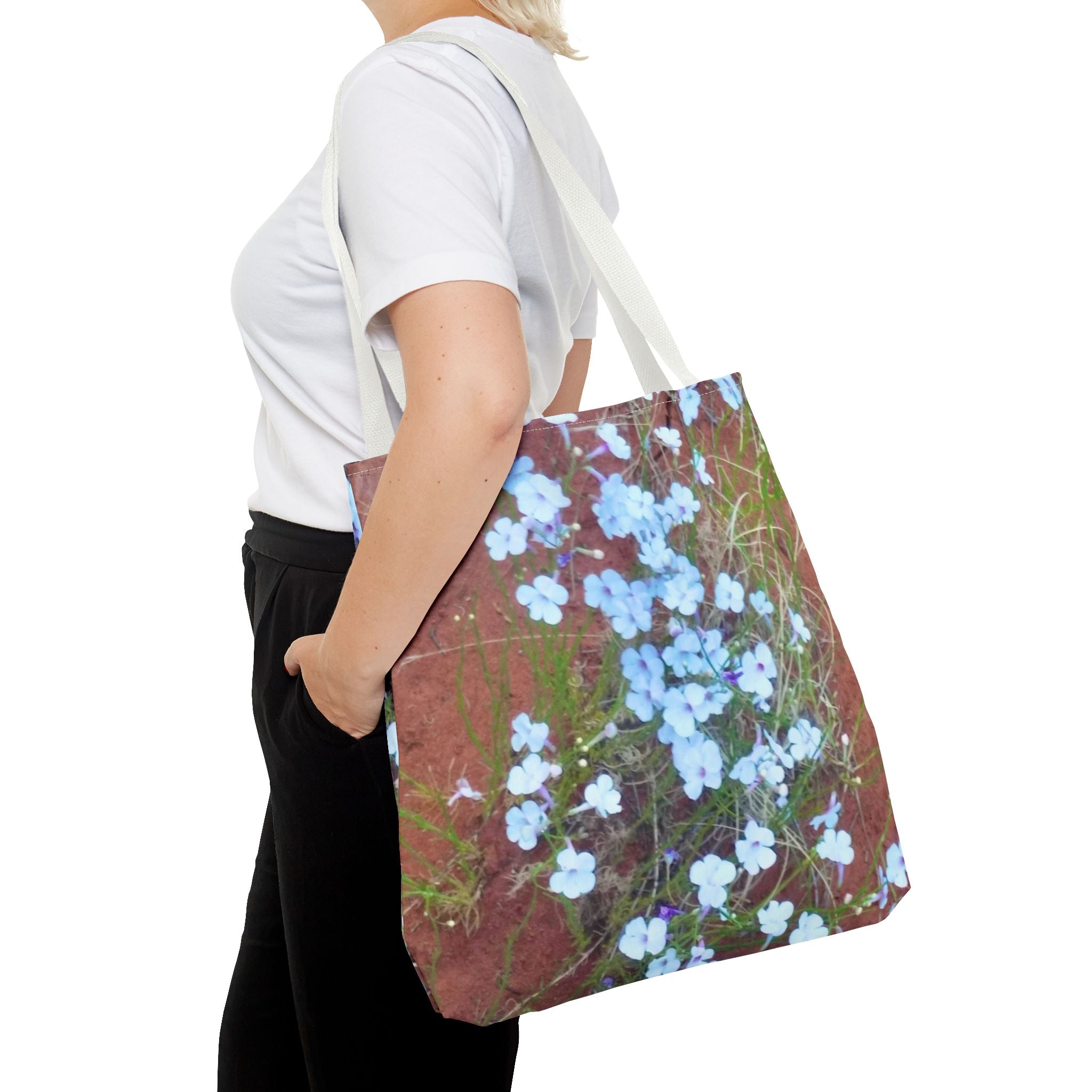 Floral Tote Bag - Boho Chic, Everyday Use, Eco-Friendly Shopping, Gift for Her, Travel Accessory