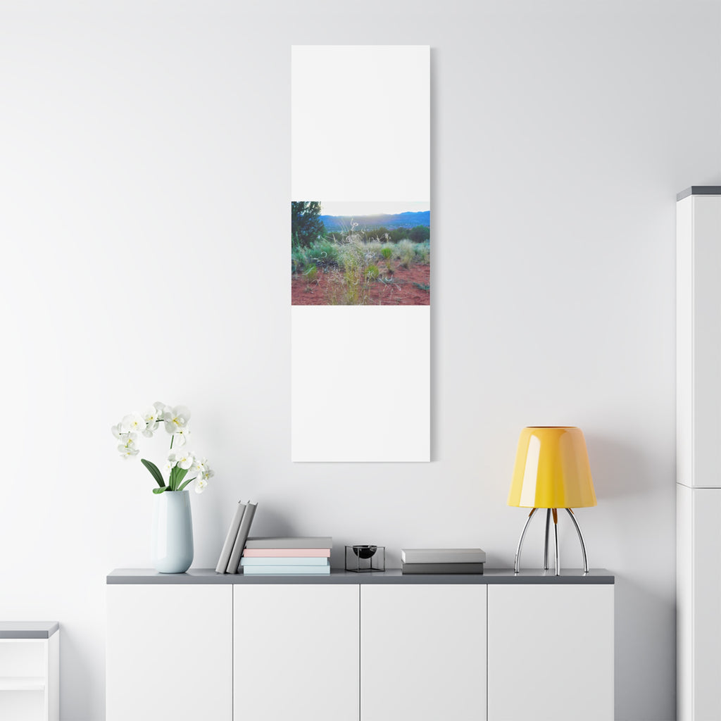 Serene Desert Landscape Canvas Print, Nature Wall Art, Home Decor, Gift for Nature Lovers, Rustic Art for Living Room, Boho Decor