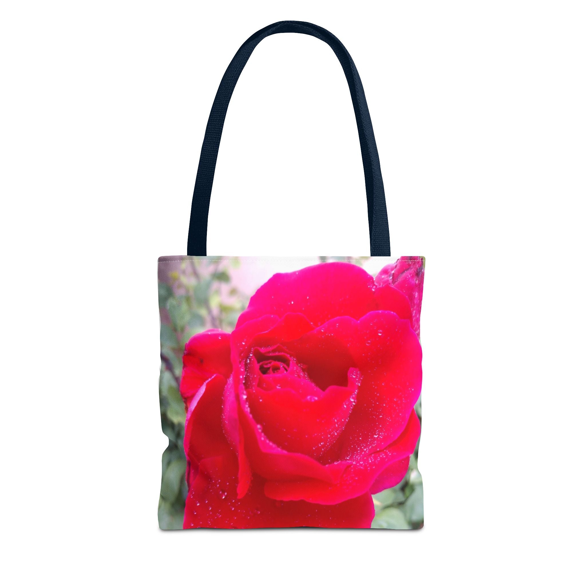 Vibrant Floral Tote Bag | Artistic Rose Design for Everyday Use, Eco-Friendly Shopping, Perfect Gift for Garden Lovers
