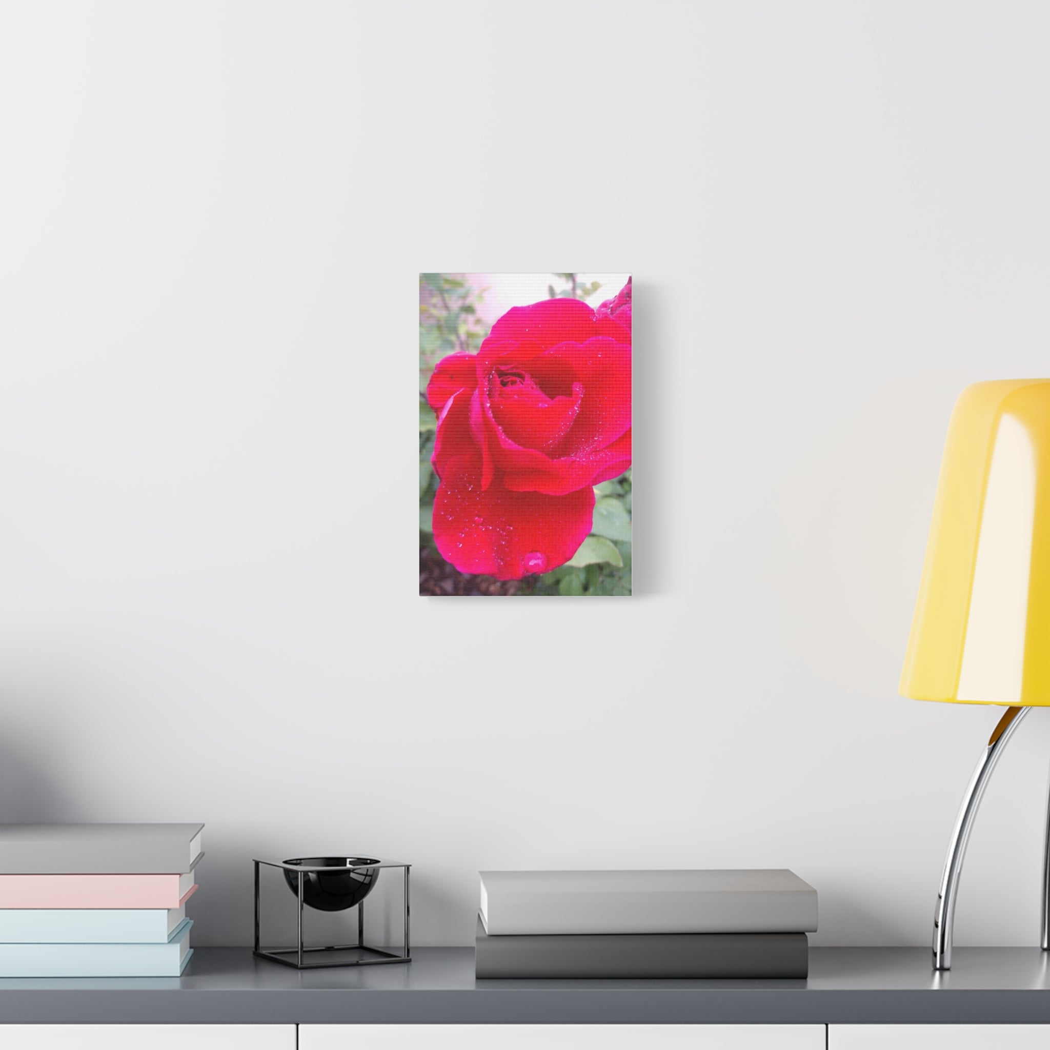 Stunning Floral Canvas Print, Home Decor, Wall Art, Gift for Flower Lovers, Red Rose Art, Mother's Day Gift