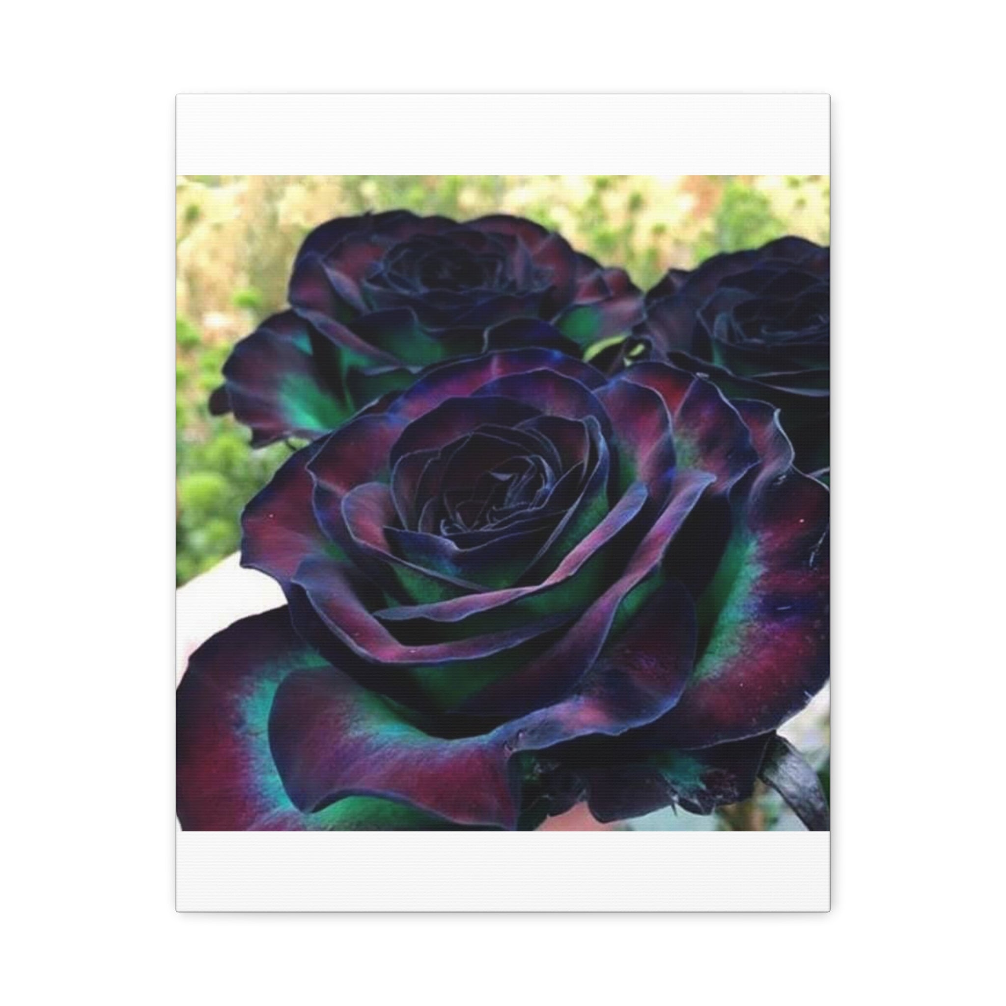 Matte Canvas Wall Art Print of Mystical Roses, Colorful Home Decor, Unique Gift for Art Lovers, Flower Wall Decor, Floral Artwork, [...]