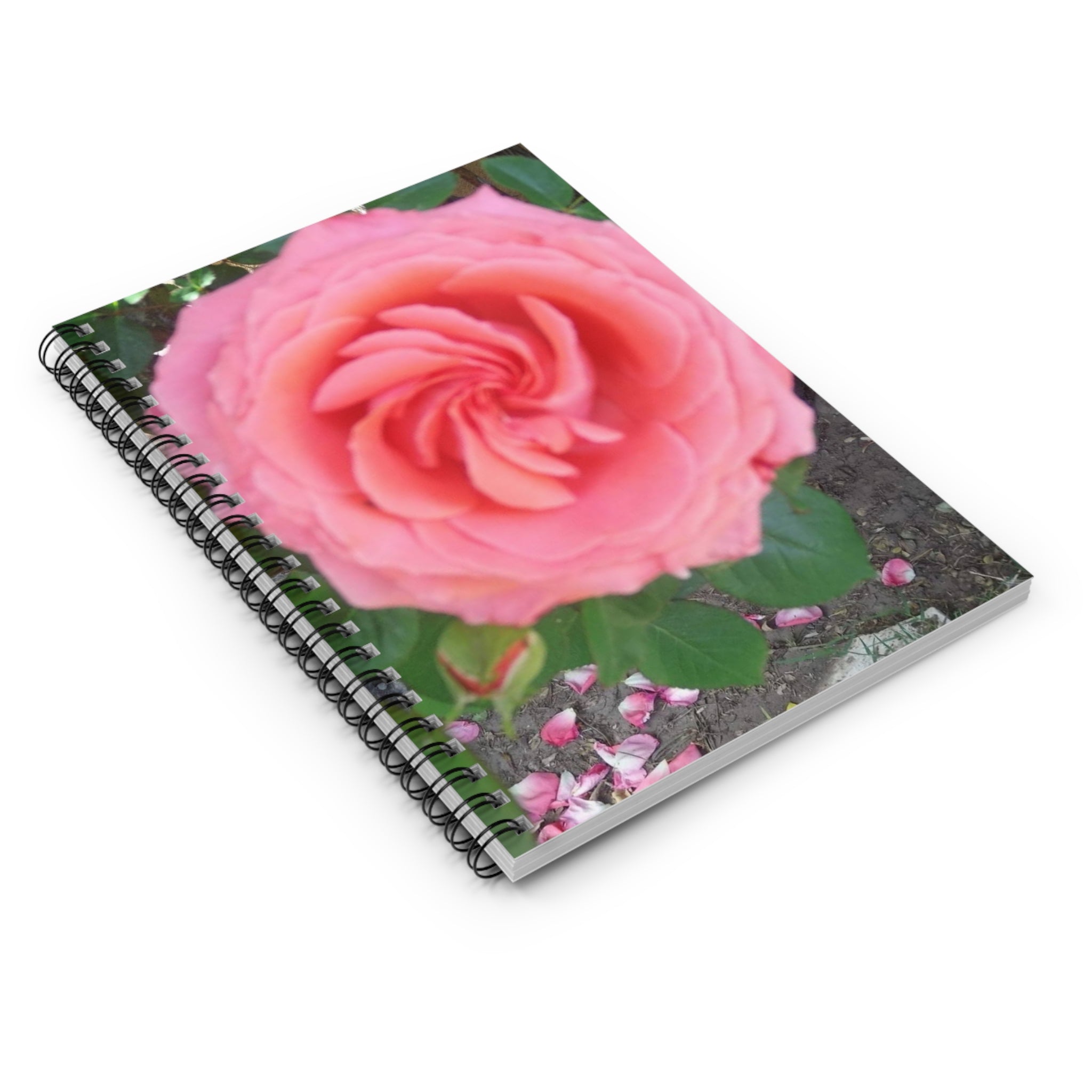 Elegant Floral Spiral Notebook - Perfect for Journaling, Note-Taking, Gifts, School, and Creative Writing