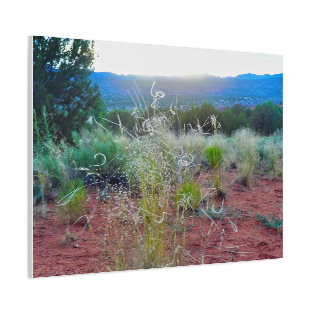Serene Desert Landscape Canvas Print, Nature Wall Art, Home Decor, Gift for Nature Lovers, Rustic Art for Living Room, Boho Decor