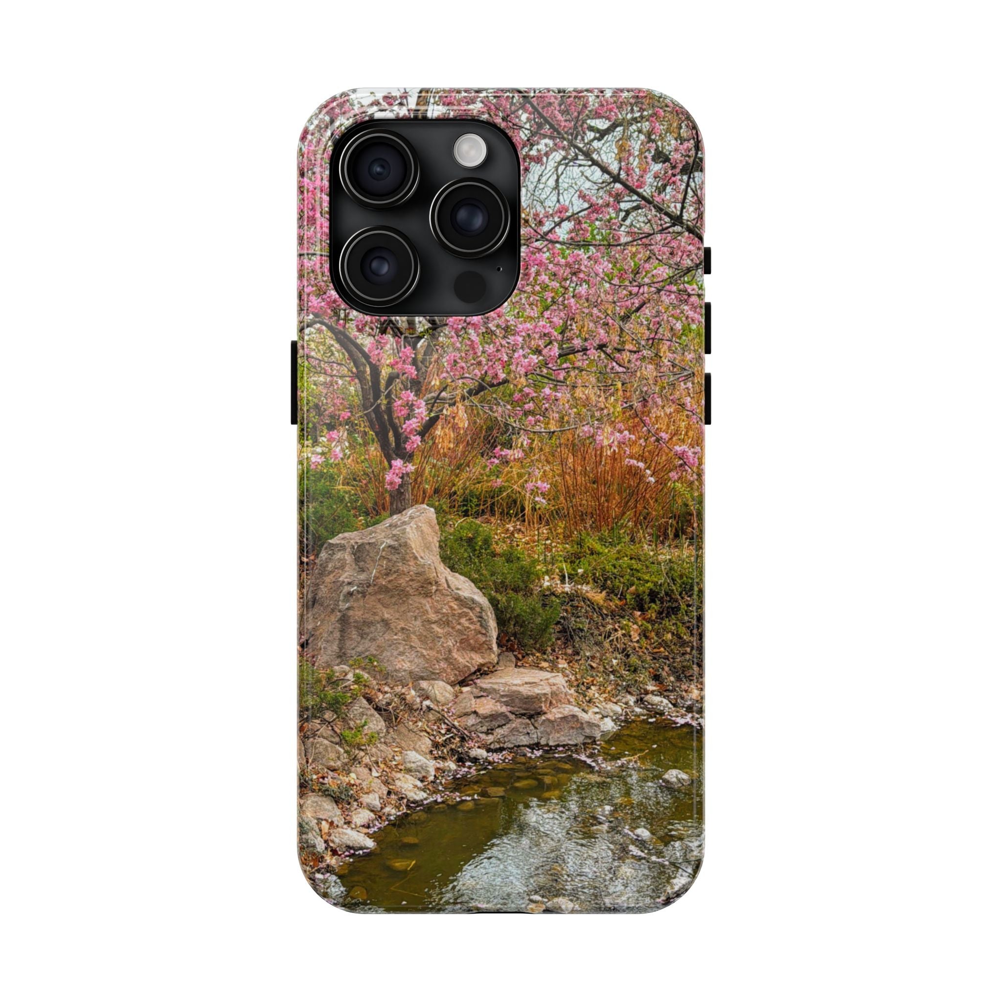 Cherry Blossom Tough Phone Cases - Nature Lover Gift, Floral Phone Accessories, Spring Decor, Custom Cases, Outdoor Adventure