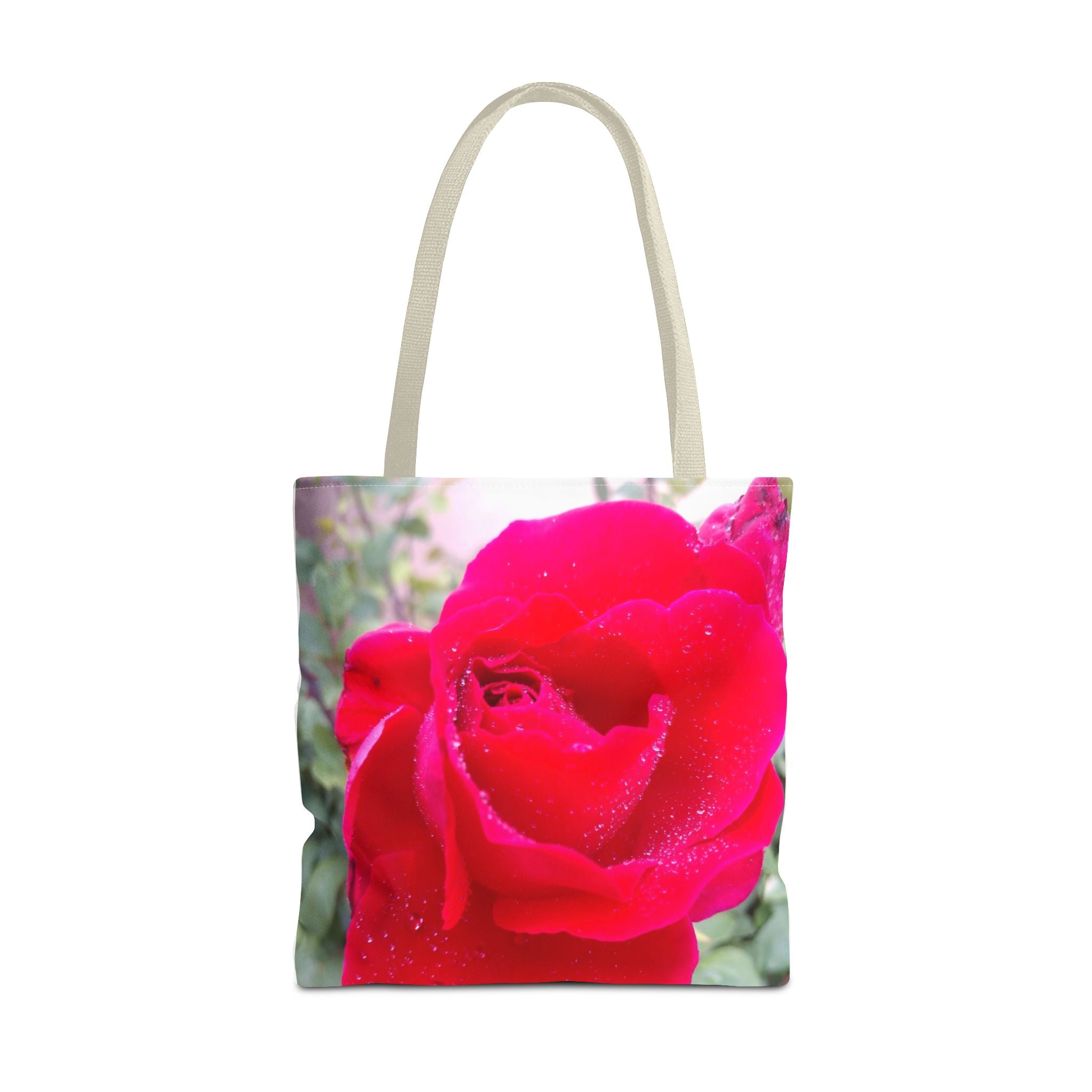 Vibrant Floral Tote Bag | Artistic Rose Design for Everyday Use, Eco-Friendly Shopping, Perfect Gift for Garden Lovers