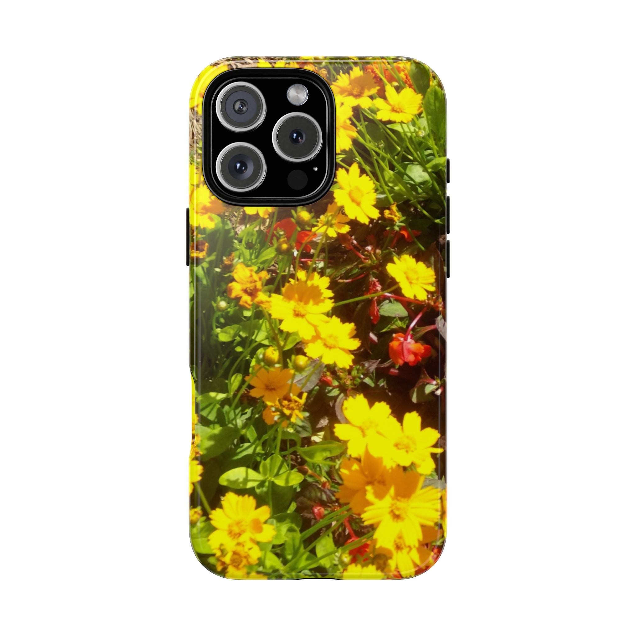 Floral Phone Case - Tough Cases with Vibrant Yellow Flowers, Protective Floral Cover, Spring Decor, Gift Idea for Nature Lovers, [...]