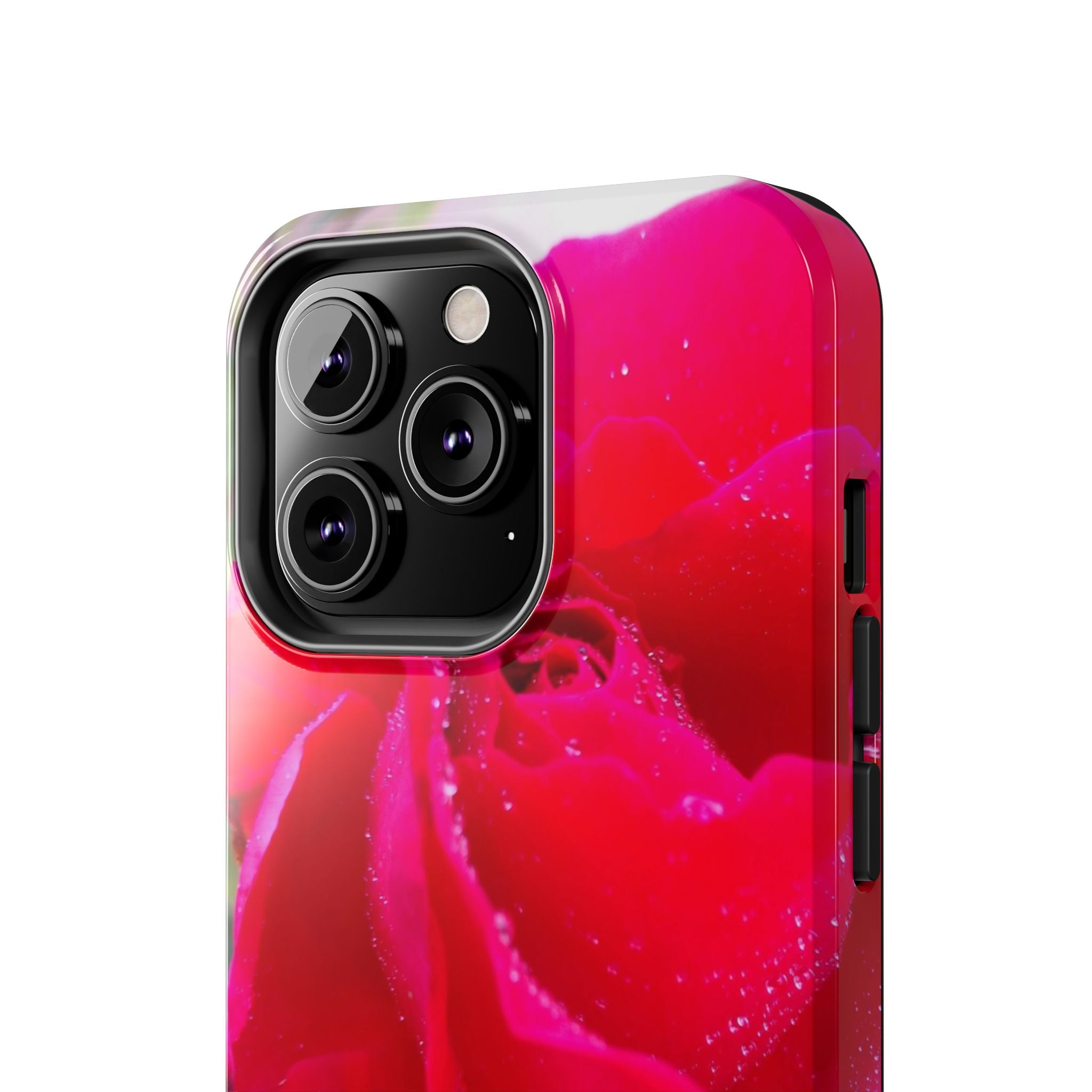 Flower Print Tough Phone Cases, Floral iPhone Case, Durable Mobile Covers, Unique Gift for Her, Birthday Present, Rose Design