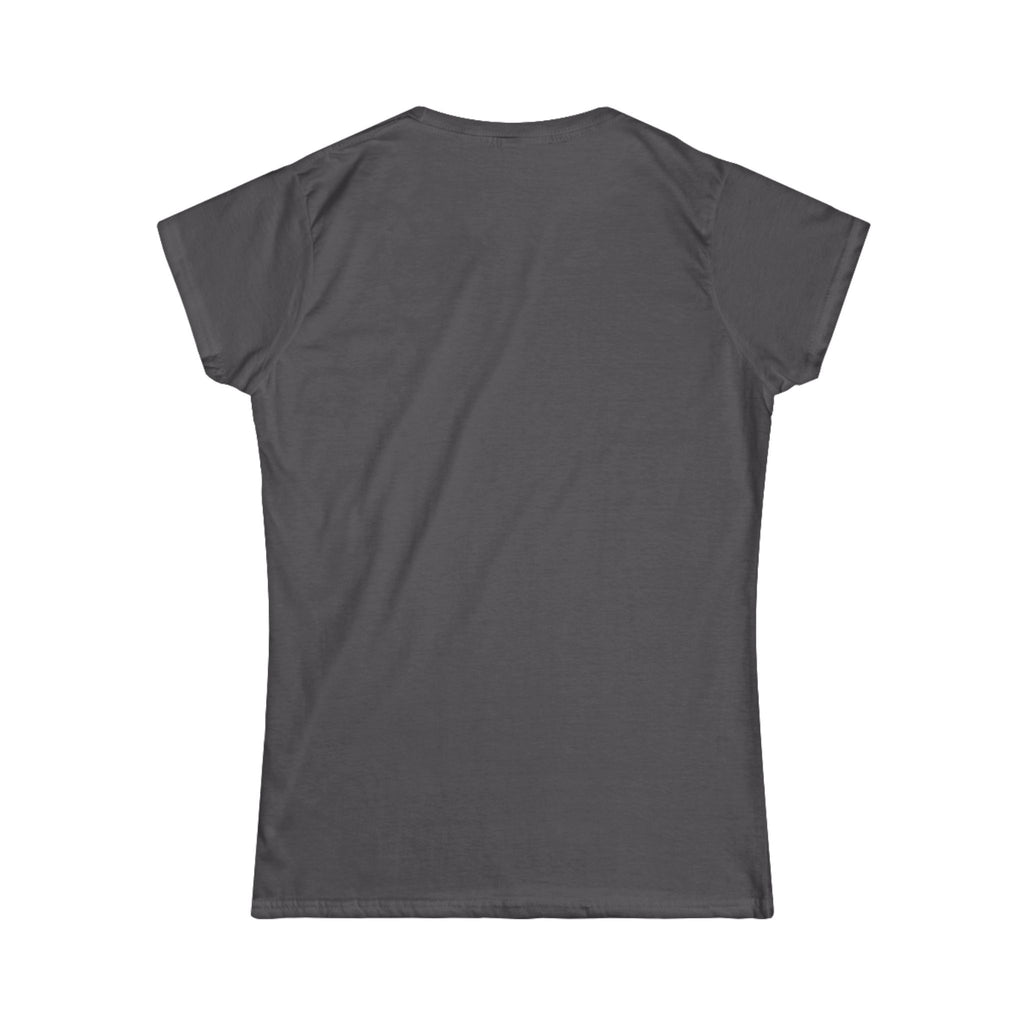 Nature-Inspired Women's Softstyle Tee, Outdoor T-Shirt, Relaxed Fit Top, Gift for Nature Lovers, Hiking Apparel, Casual Wear