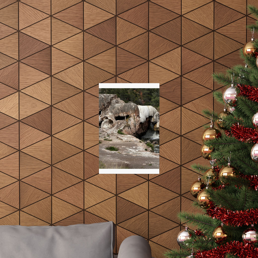 Nature-Inspired Matte Vertical Poster, Landscape Wall Art, Home Decor, Unique Gift, Rustic Vibe, Earthy Aesthetic